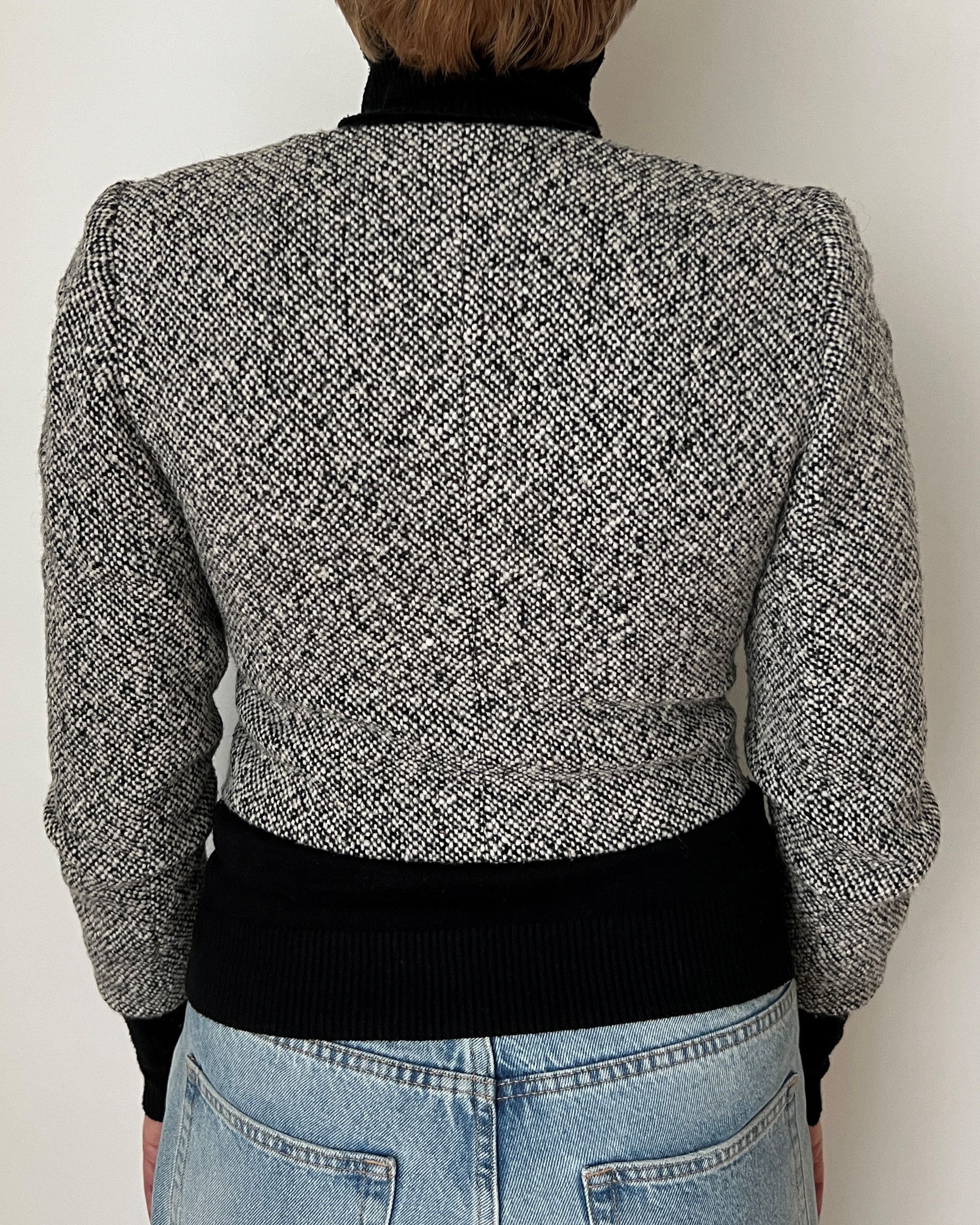 Yves Saint Laurent VINTAGE Y2K YVES SAINT LAURENT VARIATION 1996 BLAZER JACKET Size S / US 4 / IT 40 - 4 Thumbnail