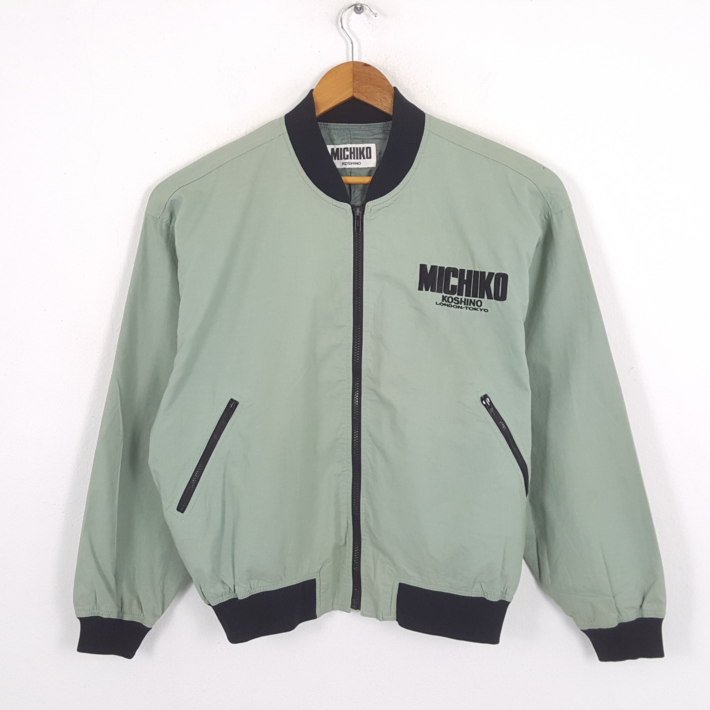 Japanese Brand × Vintage Vintage MICHIKO KOSHINO PUCKA CLOBBA Japan Brand Jacket Size US L / EU 52-54 / 3 - 3 Thumbnail