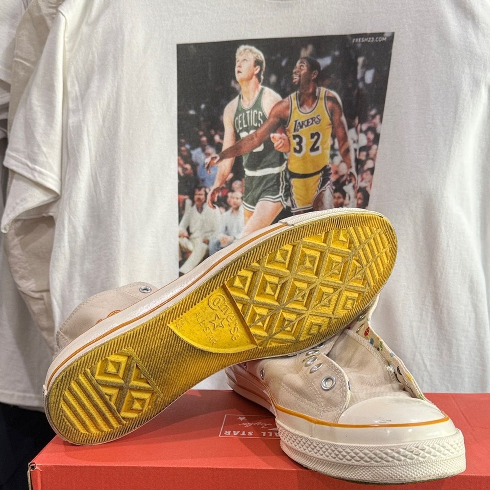 Converse Converse CT All-Star- Golf Wang - sz 12 - Pre-loved Size US 12 / EU 45 - 9 Thumbnail