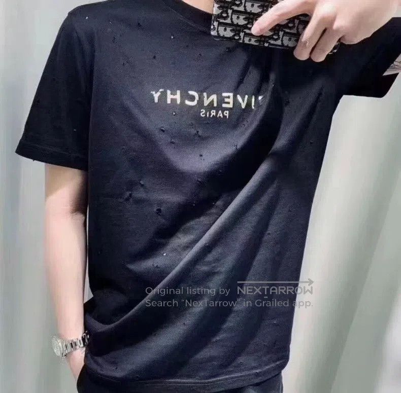 Givenchy Givenchy Golden Destroyed Short Sleeve Size US S / EU 44-46 / 1 - 8 Thumbnail