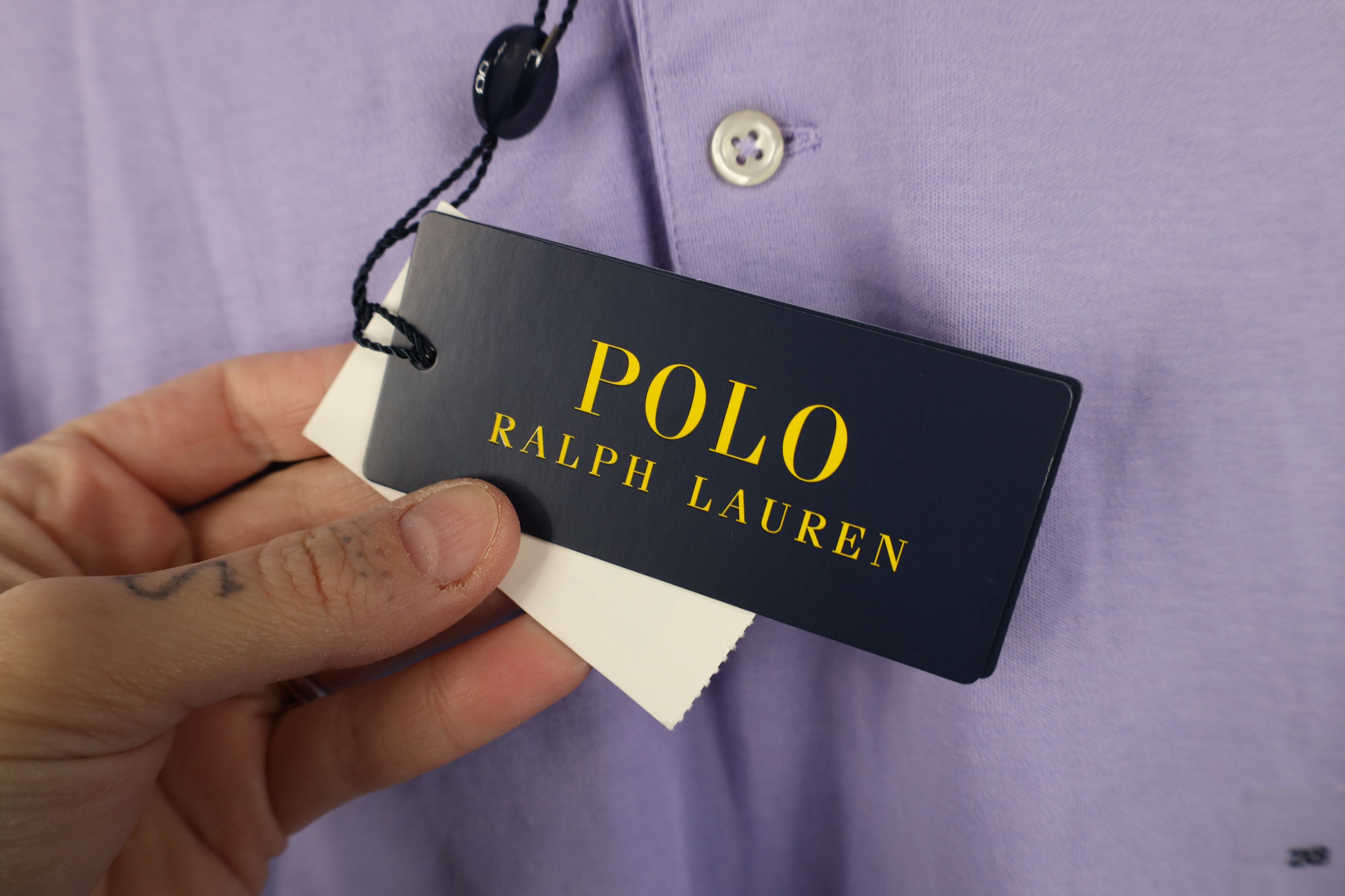 Ralph Lauren New Ralph Lauren Touch Short Sleeve Golf Polo Shirt Purple Size US XXL / EU 58 / 5 - 6 Thumbnail