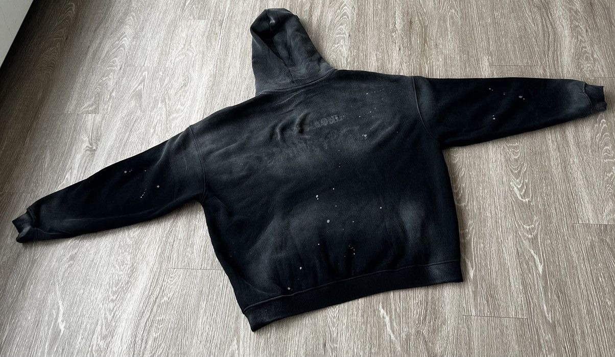 Pure Society Black Sunfaded Hoodie