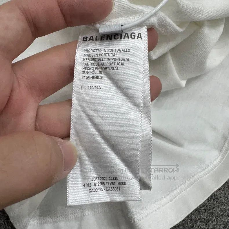 Balenciaga Balenciaga Badge Embroidered Short Sleeve Size US L / EU 52-54 / 3 - 4 Thumbnail