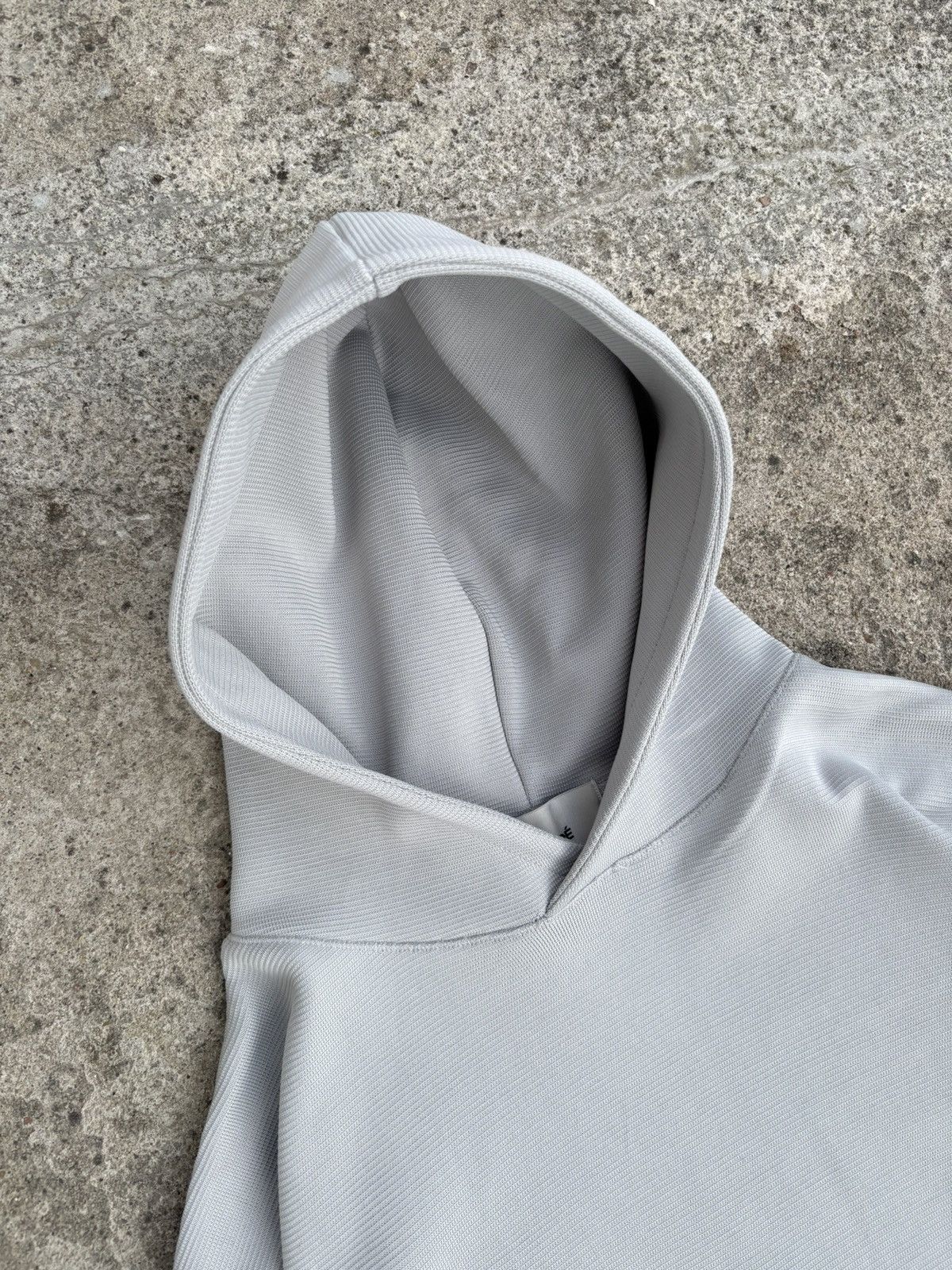 Vuja De VUJA DE ANDANTE KNIT HOODIE (PEWTER BLUE) Size US L / EU 52-54 / 3 - 2 Thumbnail