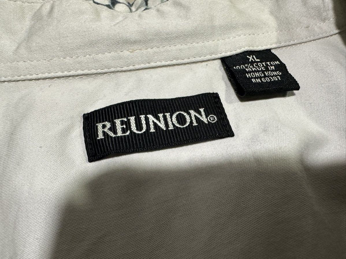 Other 🔥Vintage Reunion Honeycomb Printed Shirt Size US XL / EU 56 / 4 - 7 Thumbnail