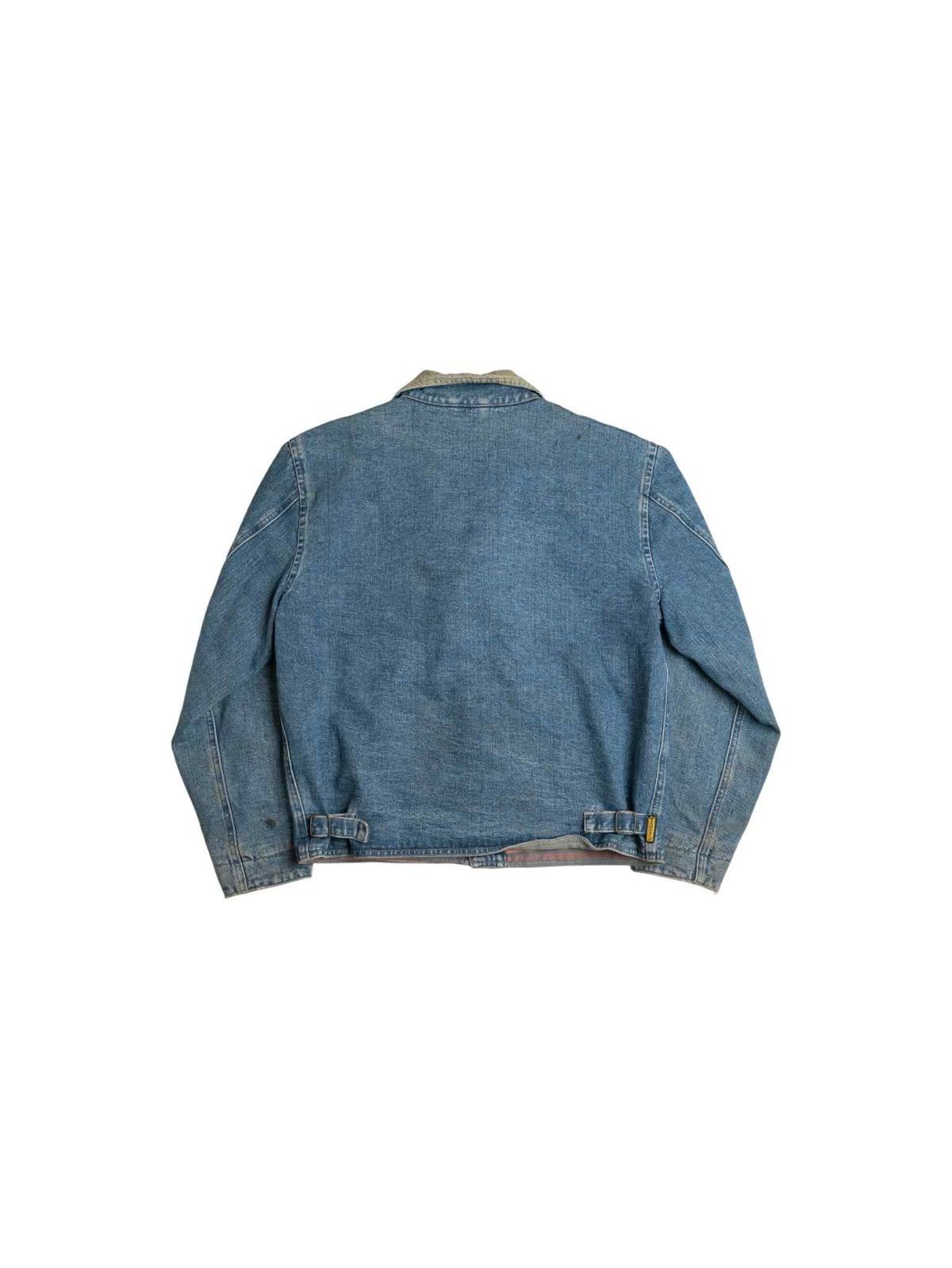 Armani Vintage 1990s Armani Jeans Jacket Size US L / EU 52-54 / 3 - 2 Thumbnail