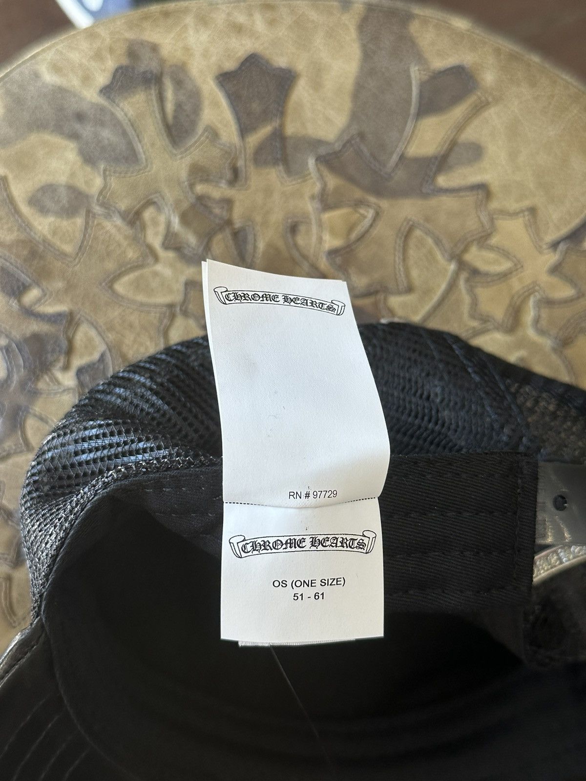Chrome Hearts CHROME HEARTS CEMETERY PATCH HAT Size ONE SIZE - 5 Thumbnail