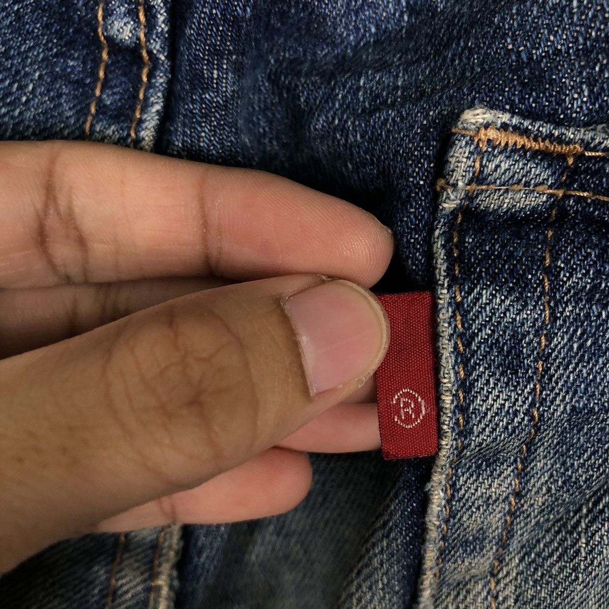 Japanese Brand 🔥90’s Rare Distressed Denim Jeans Warehouse Issey Miyake Size US 28 / EU 44 - 15 Thumbnail