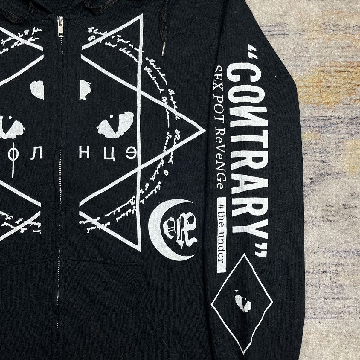 Beauty Beast × Hysteric Glamour × Japanese Brand Sexpot Revenge cult zip hoodie Size US L / EU 52-54 / 3 - 5 Thumbnail