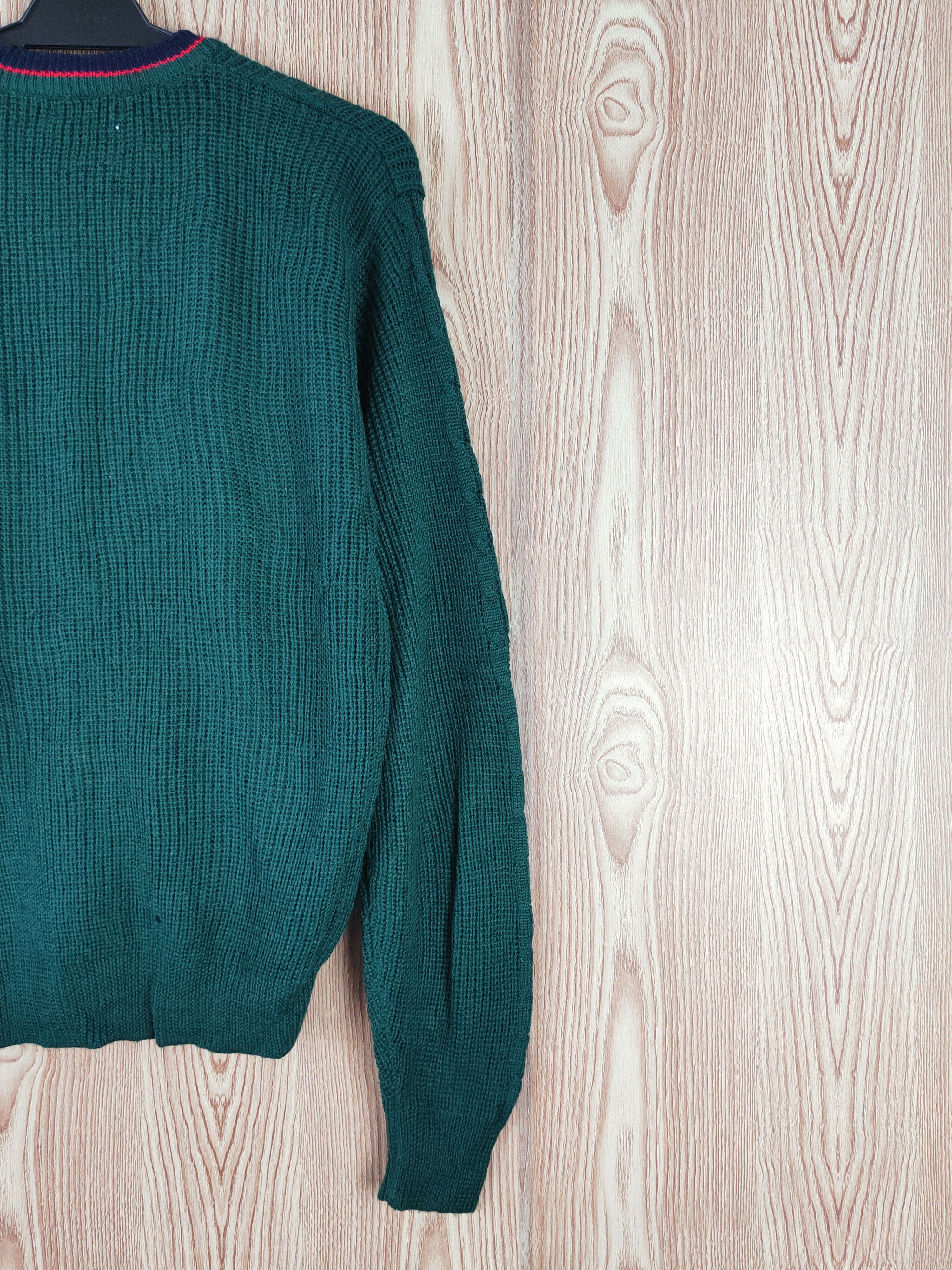 Japanese Brand Mariage Dark Green Knitwear Cardigan #W311 Size US M / EU 48-50 / 2 - 10 Thumbnail