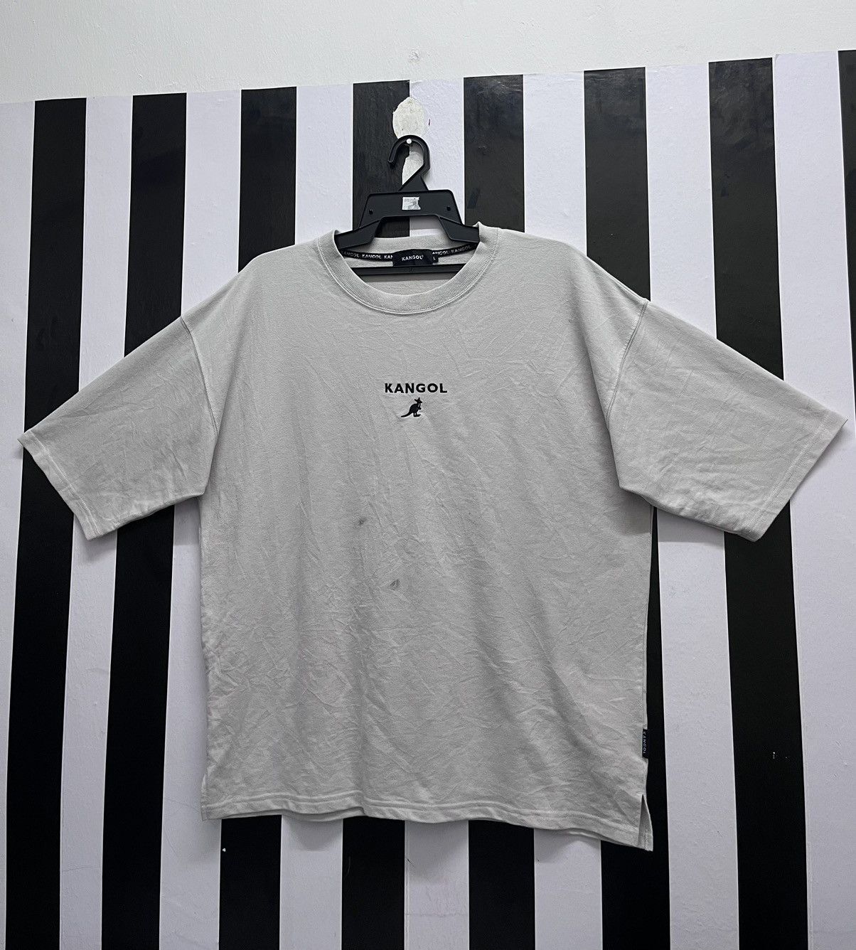 Kangol × Rap Tees Kangol back print tee Size US L / EU 52-54 / 3 - 4 Thumbnail