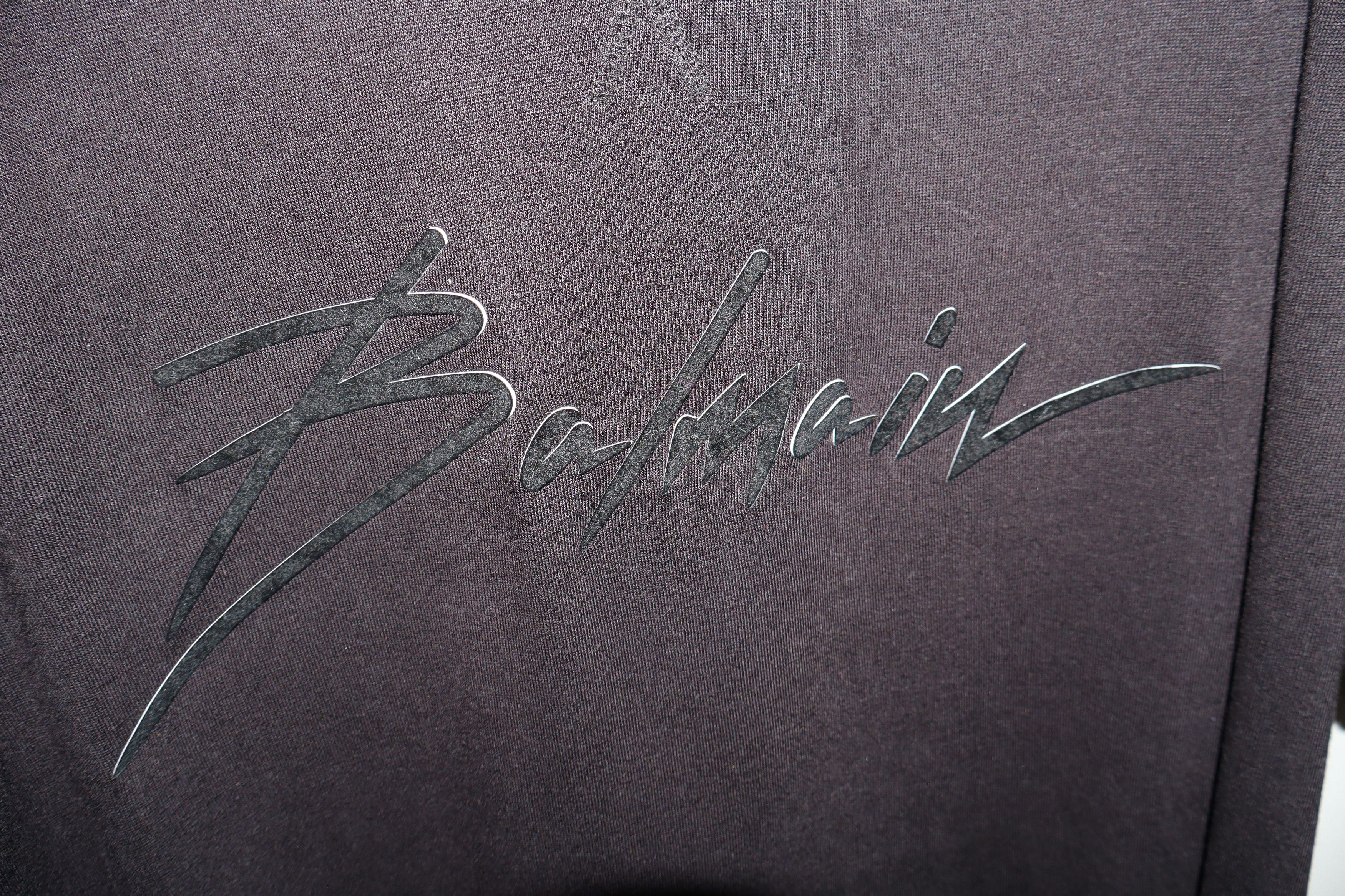 Balmain 3D FLOCK PRINT LOGO T-SHIRT Size US S / EU 44-46 / 1 - 5 Thumbnail
