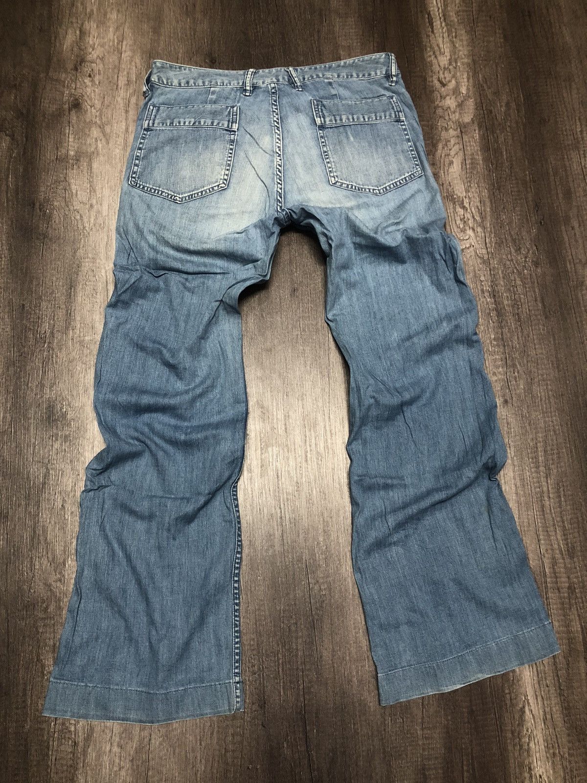 45rpm Vintage 45rpm Bush Pants Jeans Unisex Design Size US 32 / EU 48 - 15 Thumbnail