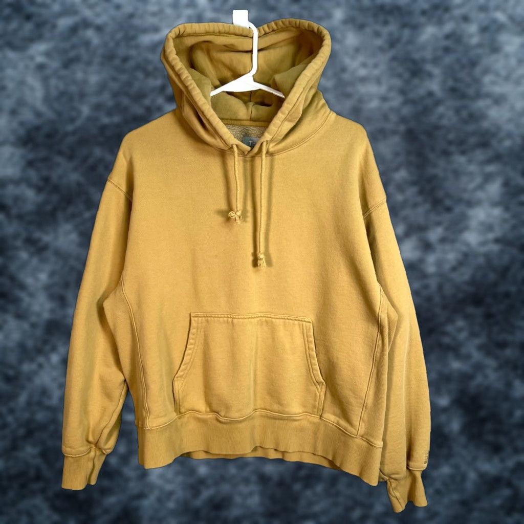 TNA Tna Hoodie Cozy AF Fleece Yellow Womens Size 7 Cotton Blend Sweatshirt Size M / US 6-8 / IT 42-44 - 1 Thumbnail