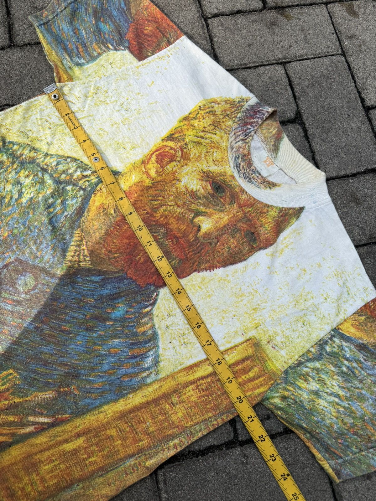 Vintage Vintage Vincent van Gogh all over Print Tshirt Size US M / EU 48-50 / 2 - 5 Thumbnail