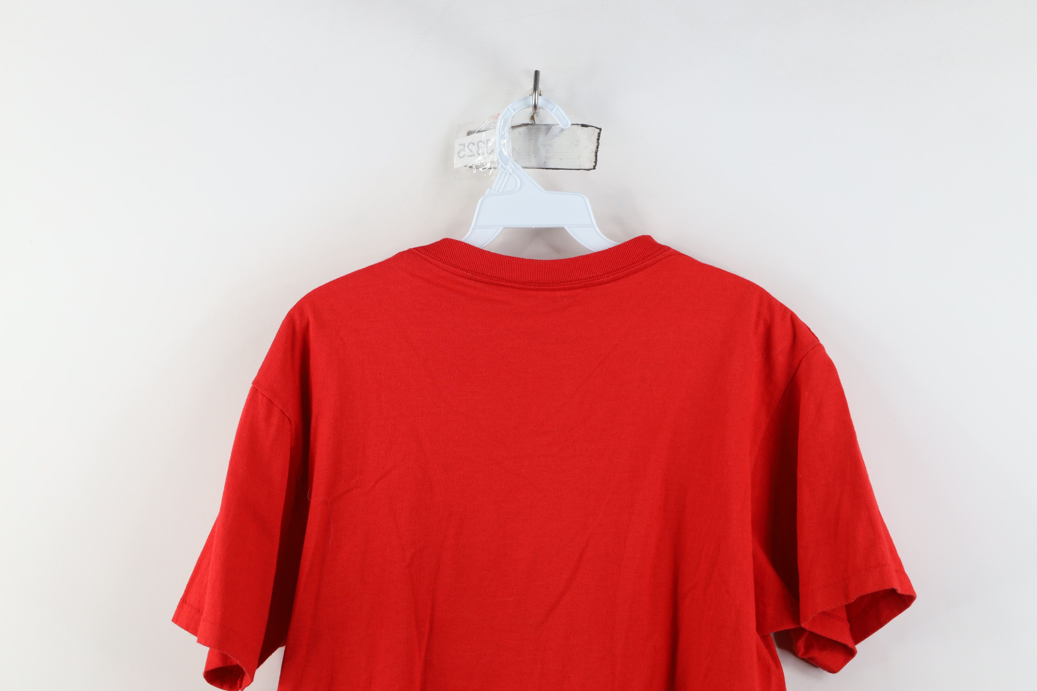 Vintage Vintage 90s Red Wings Hockey Short Sleeve T-Shirt USA Size US L / EU 52-54 / 3 - 13 Thumbnail