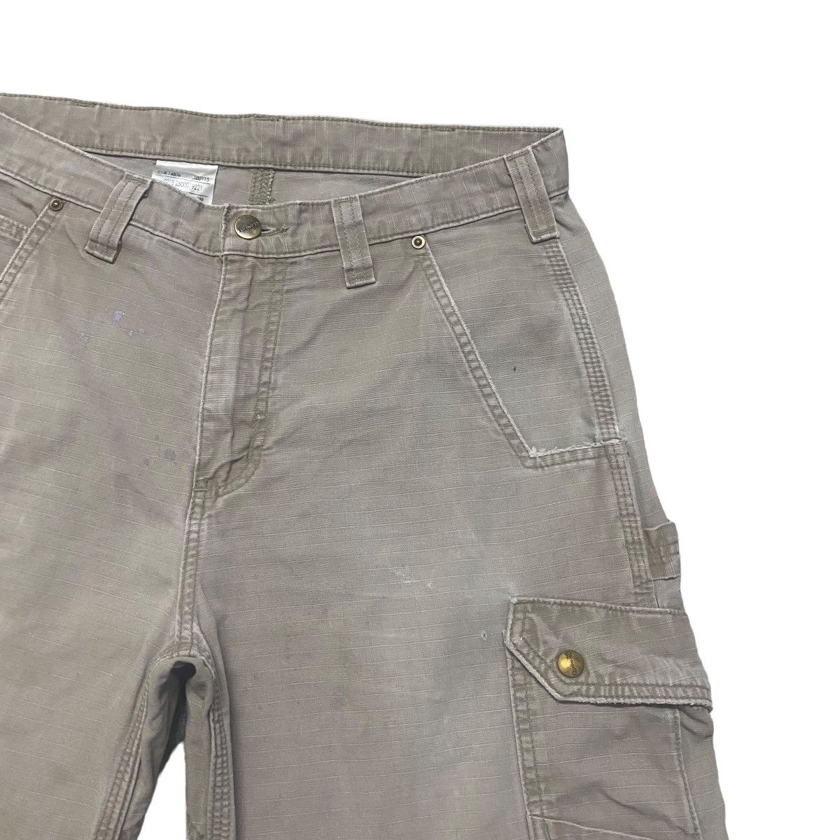 Carhartt Vintage Carhartt Ripstop Cargo Short Pants Size US 33 - 3 Thumbnail