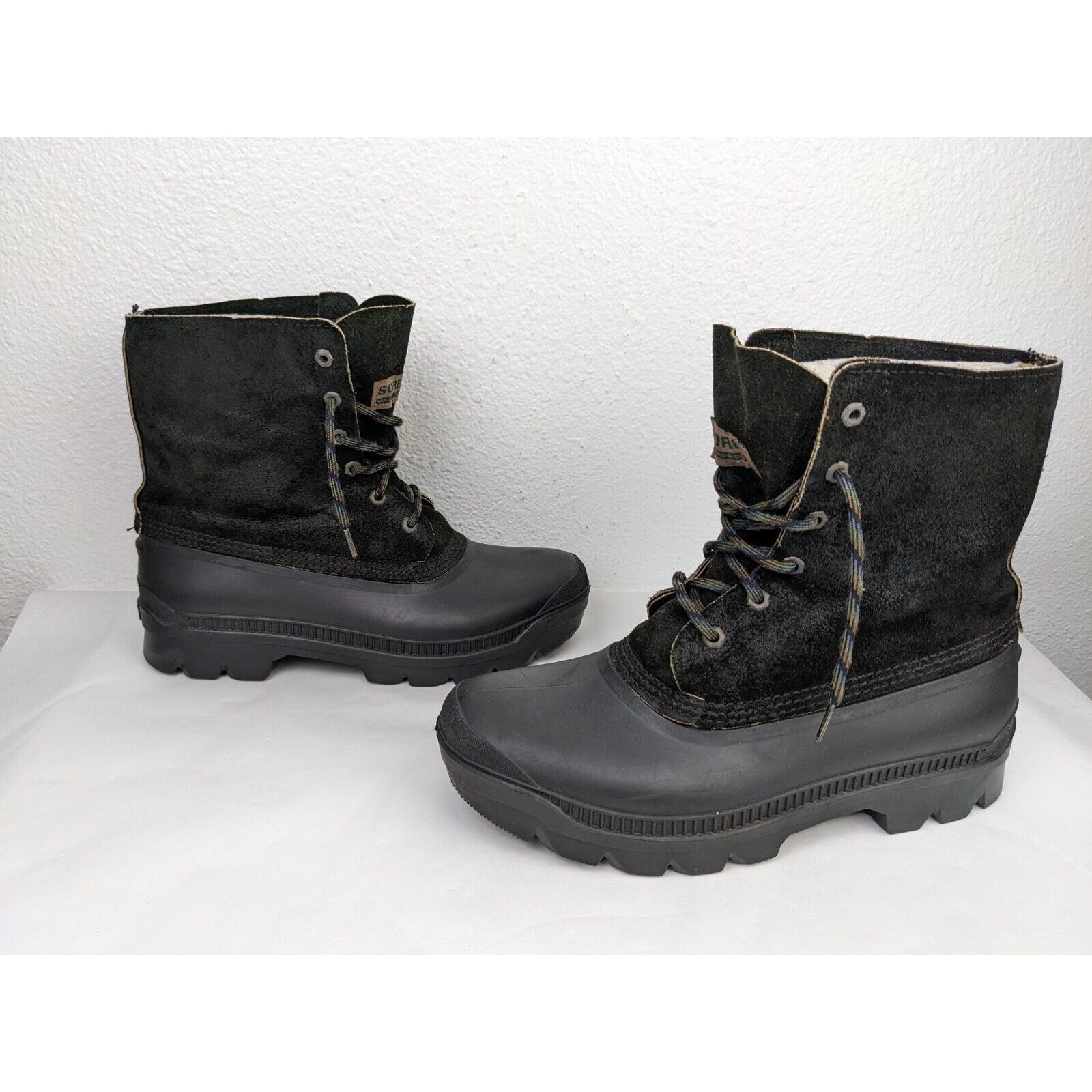 SOREL SOREL Kaufman Canada Duck Boot Suede Leather Removable Liner Size US 12 / EU 45 - 10 Thumbnail
