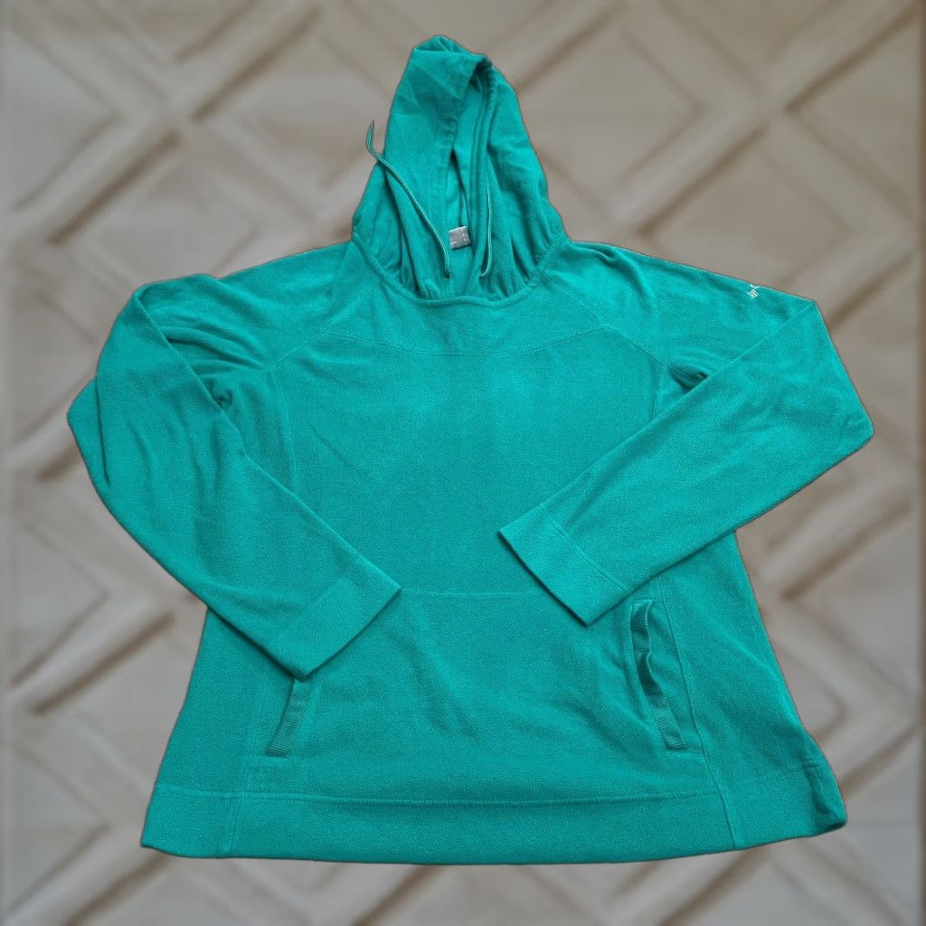 Vintage Columbia Glacial III Fleece Pullover Hoodie Sweatshirt Womens Small Green Casual Size S / US 4 / IT 40 - 1 Thumbnail
