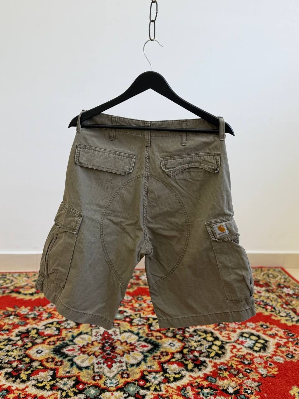 Carhartt Vintage Carhartt Bermuda Cargo Multi-Zip Shorts Y2K Size US 30 / EU 46 - 1 Thumbnail
