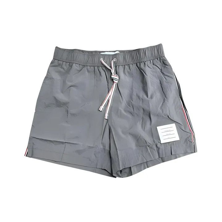Thom Browne Thom Browne Grey Casual Shorts for Men Size US 34 / EU 50 - 1 Thumbnail