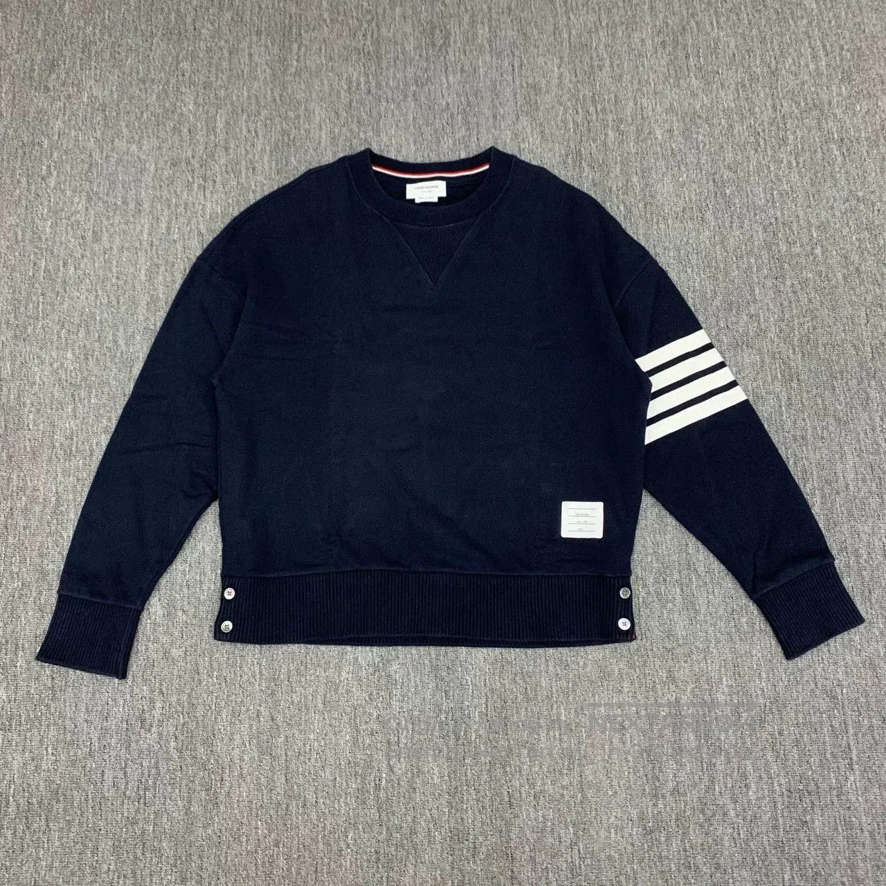 Thom Browne Thom Browne Blue Sweatshirt. Size US M / EU 48-50 / 2 - 1 Thumbnail