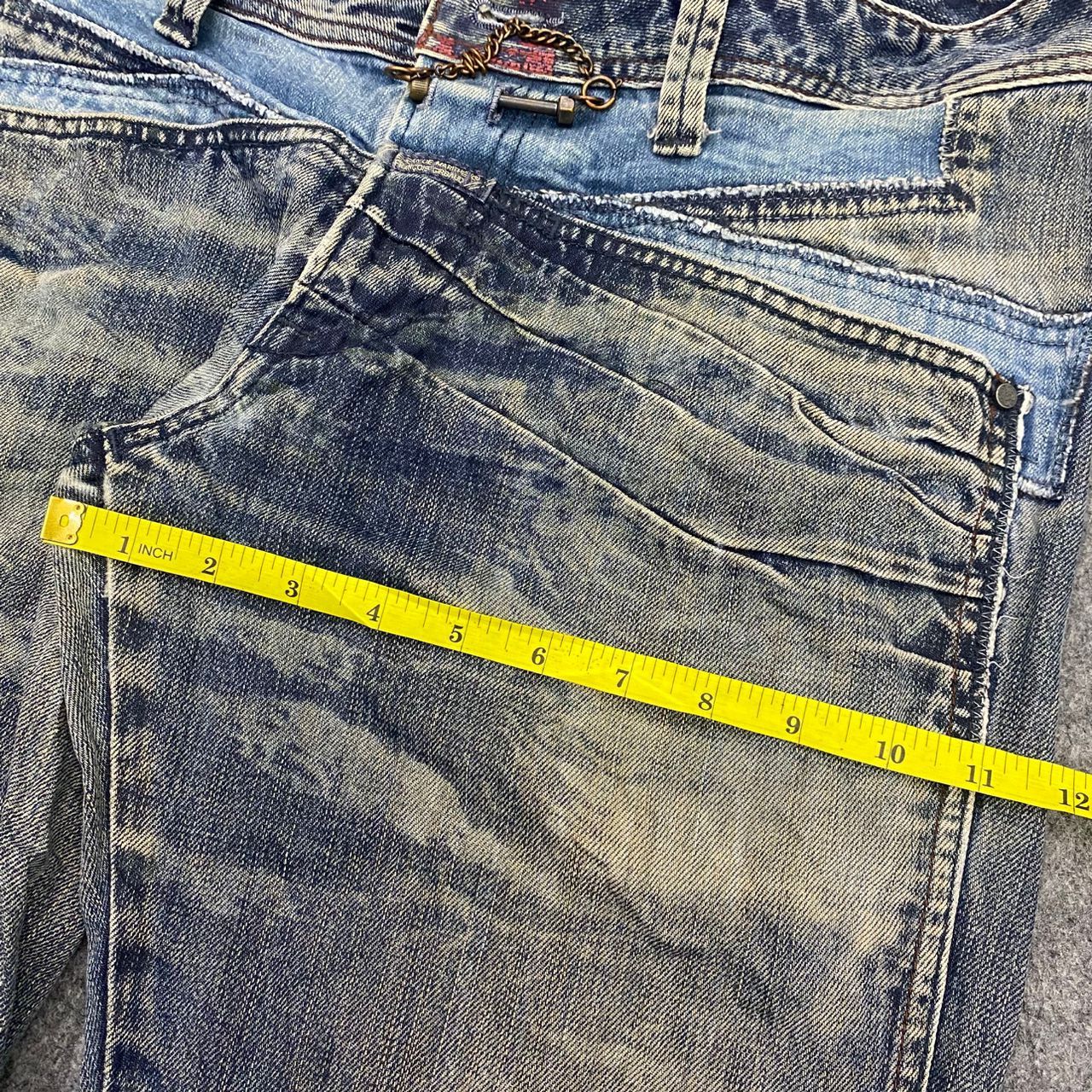 Marithe + Francois Girbaud 💥Best Offer💥 Marithe Francois Girbaud Distressed Denim Size US 35 - 5 Thumbnail