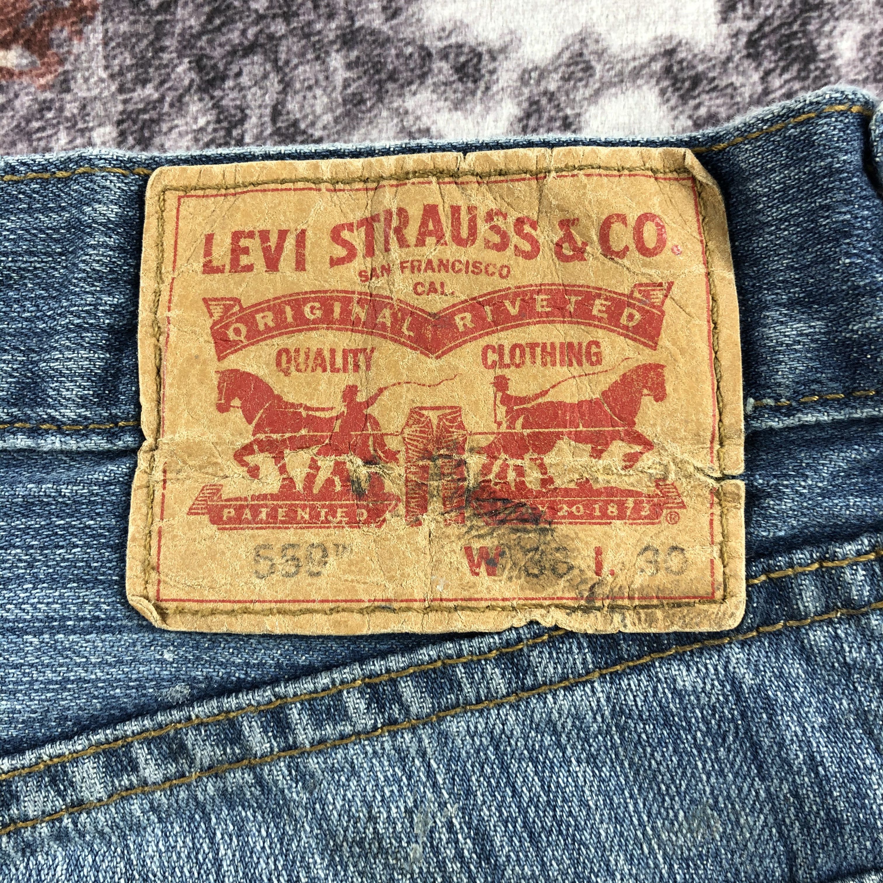 Levi's × Vintage Vintage Levis 559 Earth Tone Jeans-JM2232 Size US 38 / EU 54 - 7 Thumbnail