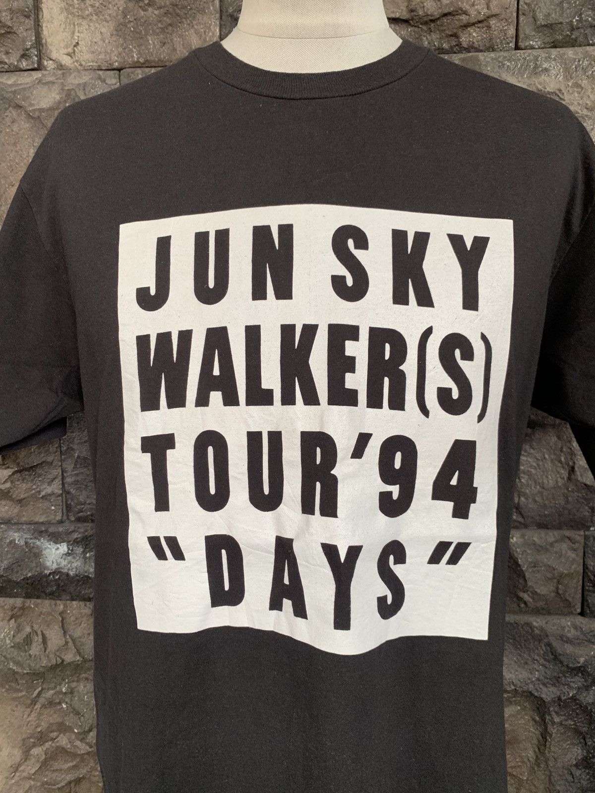Vintage Vintage 90s Jun Sky Walker(S) Japanese Band T shirt Size US L / EU 52-54 / 3 - 2 Thumbnail