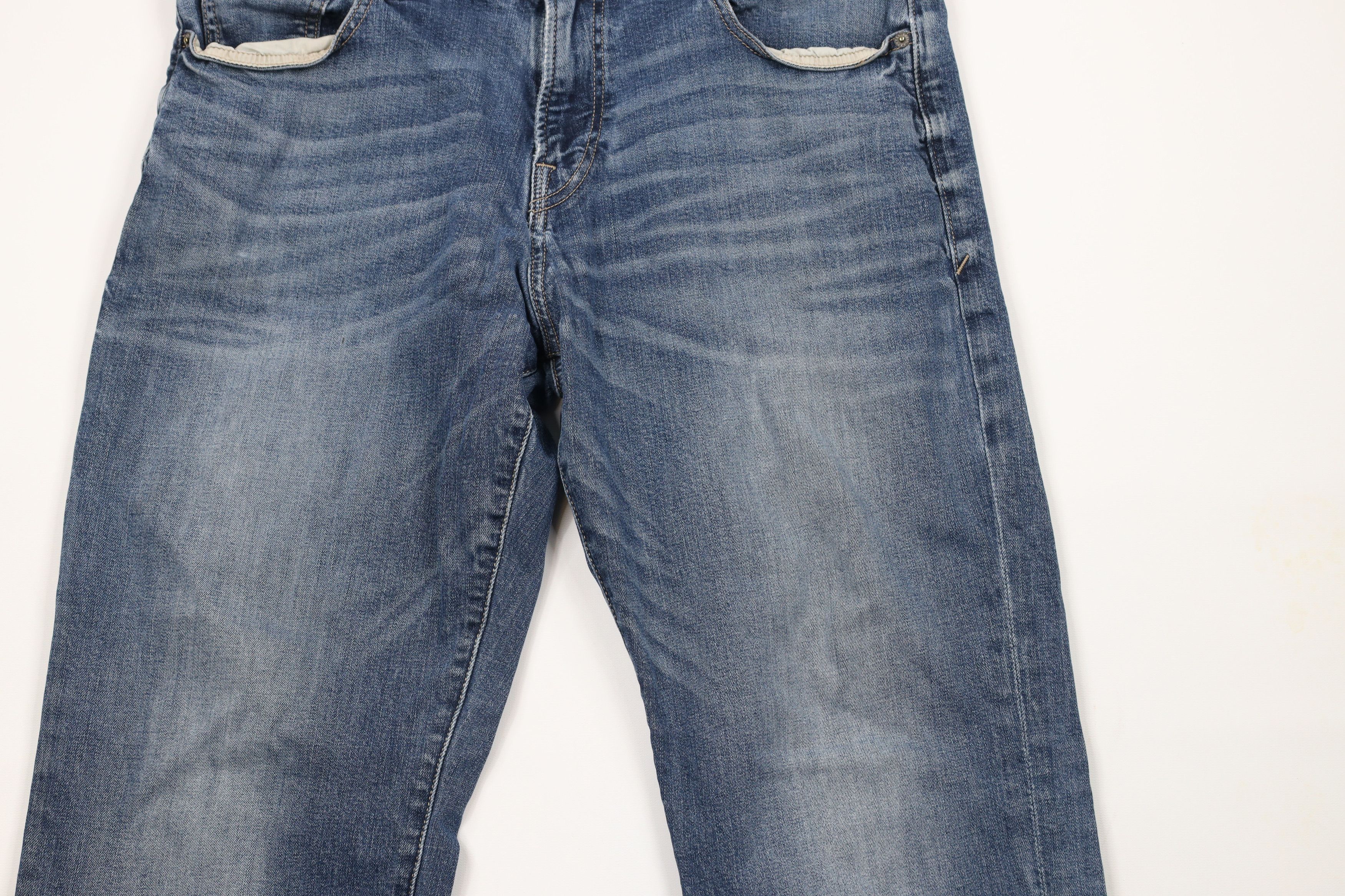 Express × Vintage Express Loose Fit Blake Straight Leg Denim Jeans Blue Size US 32 / EU 48 - 3 Thumbnail