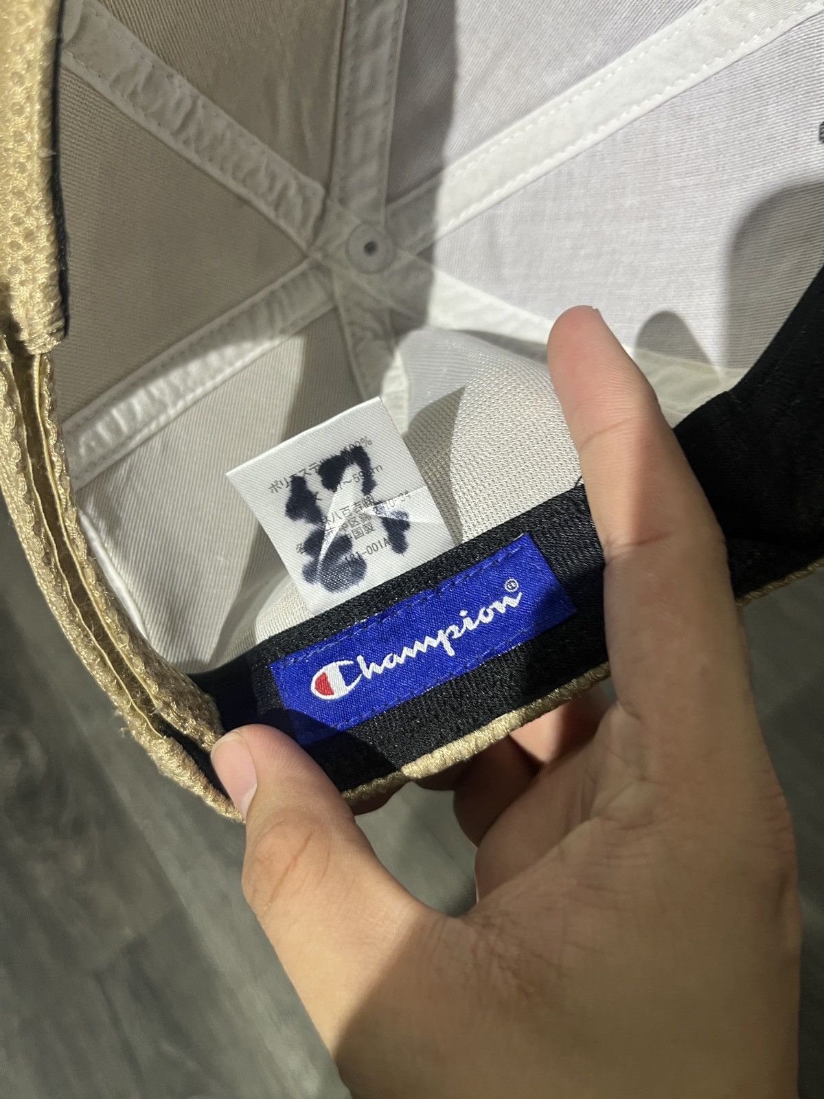 Champion Champion Embroid Brown Cap Size ONE SIZE - 4 Thumbnail