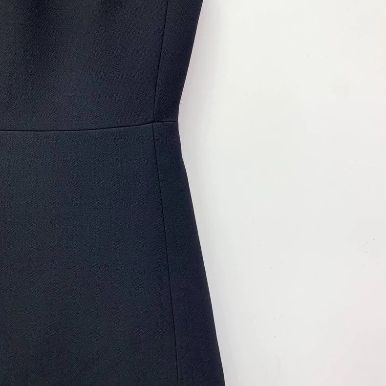 Dior Dior Black lapel love stud bead wool sleeveless dress Size XS / US 0-2 / IT 36-38 - 4 Thumbnail