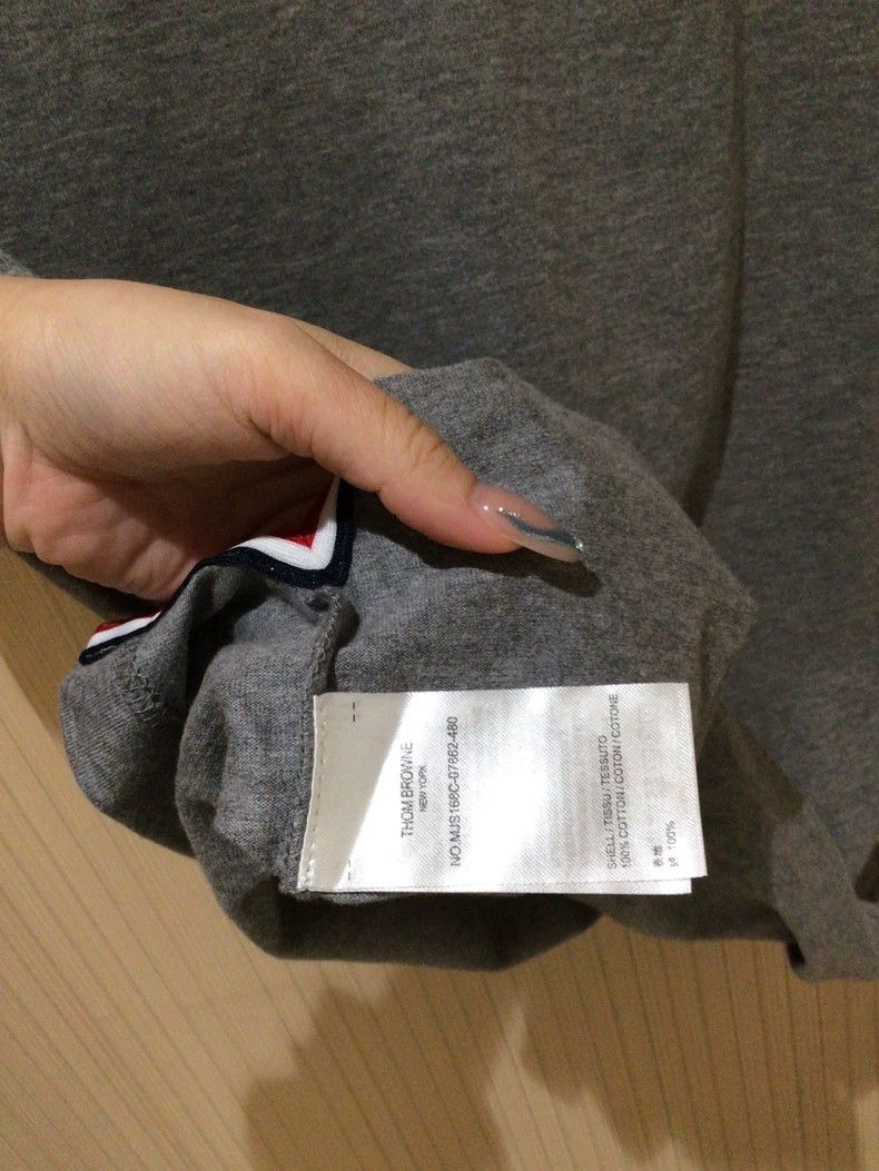 Thom Browne Thom Browne Grey short sleeves Size US S / EU 44-46 / 1 - 7 Thumbnail