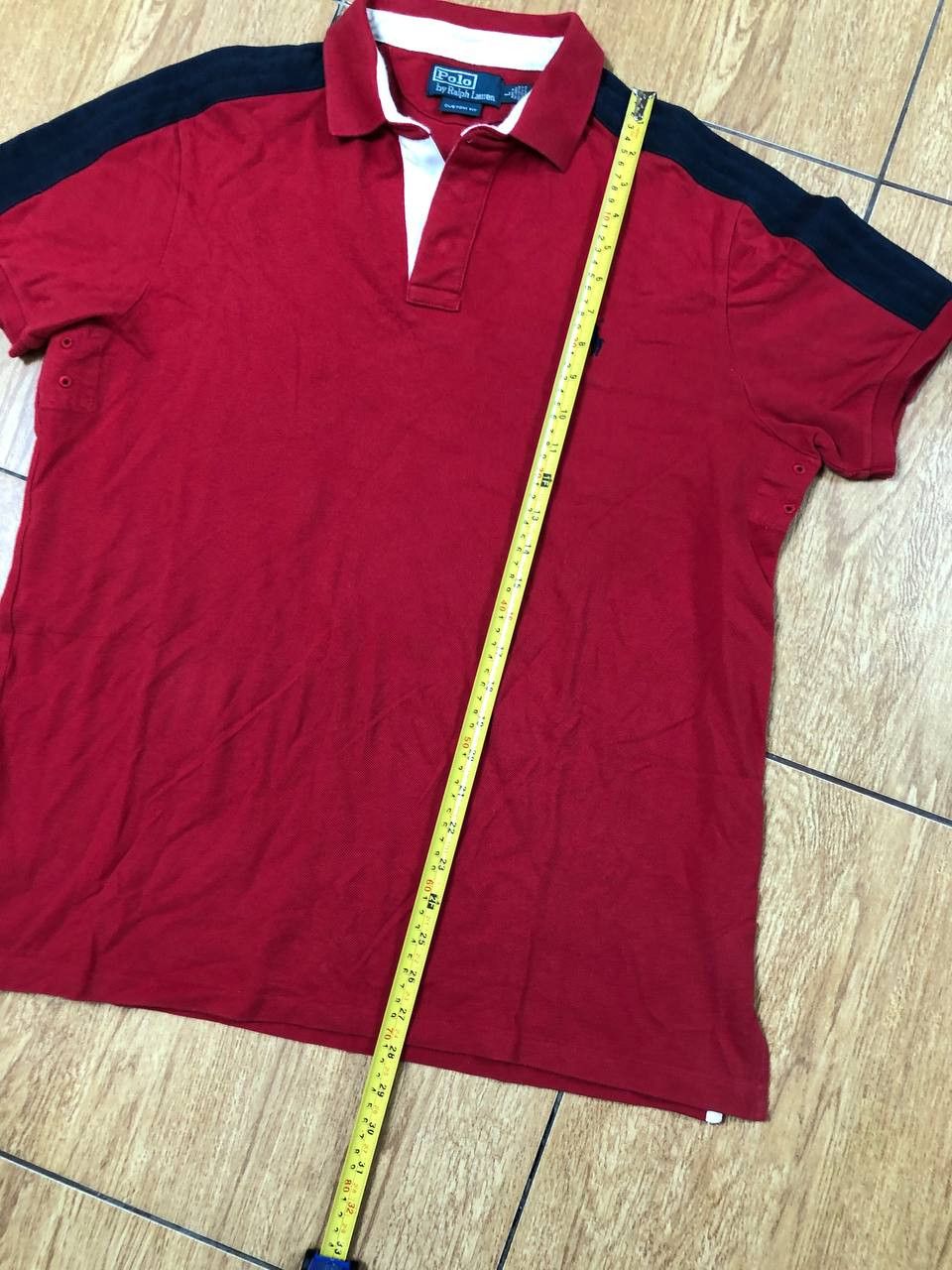 Polo Ralph Lauren T-Shirt Ralph Lauren by Polo mens red logo vintage crazy Y2K Size US L / EU 52-54 / 3 - 10 Thumbnail