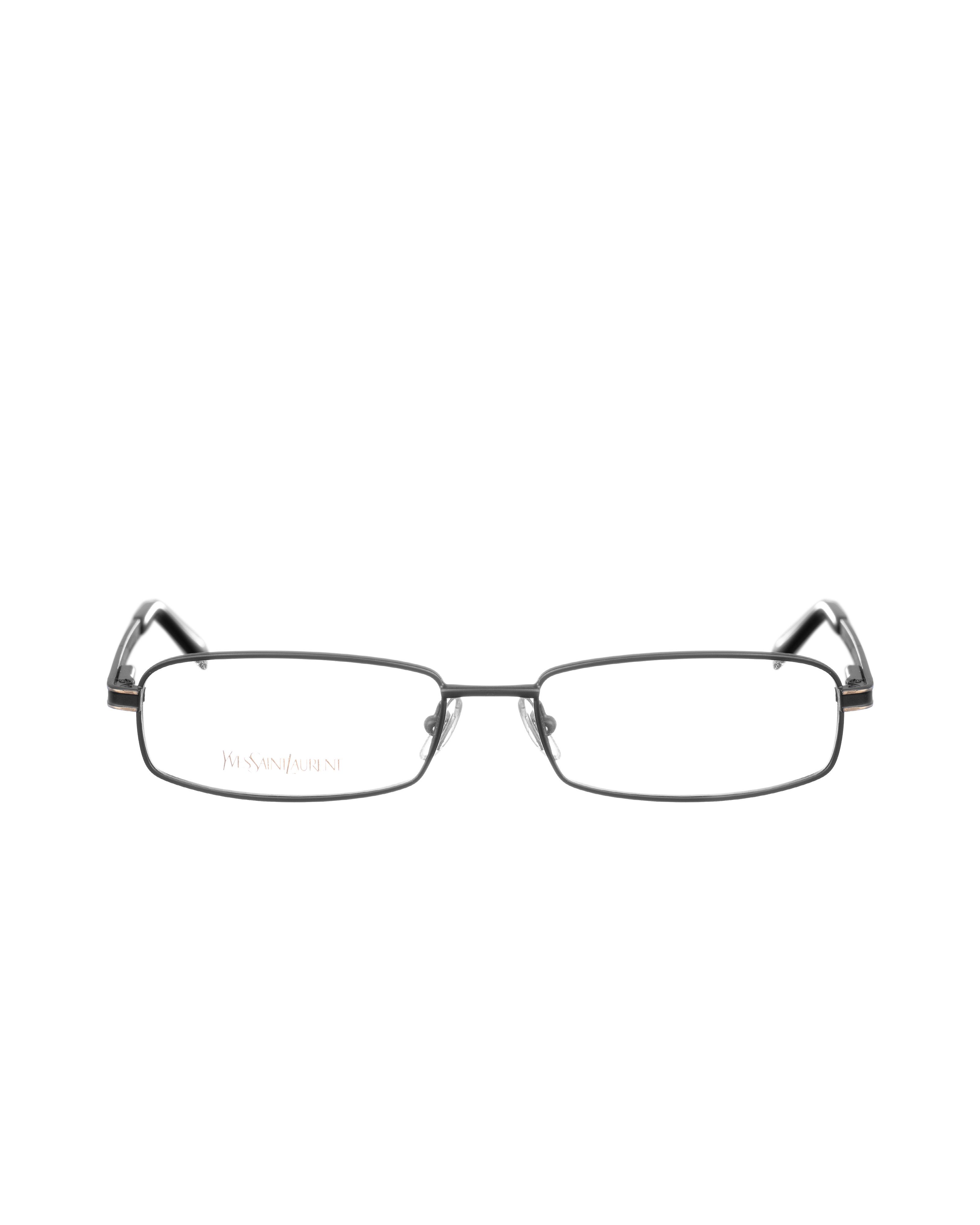 Yves Saint Laurent Yves Saint Laurent 00s Black & Gold Details Glasses Size ONE SIZE - 2 Thumbnail
