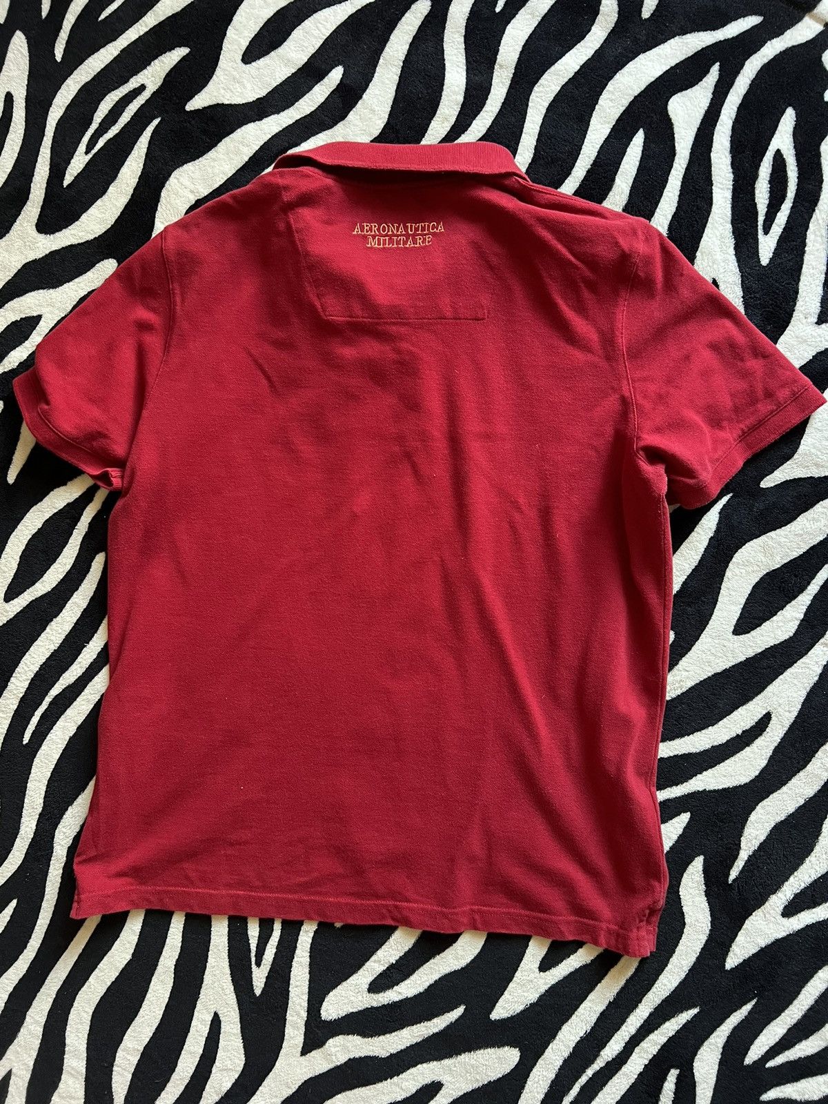 Aeronautica Militare Aeronautica Militare polo shirt burgundy mens Size US L / EU 52-54 / 3 - 7 Thumbnail
