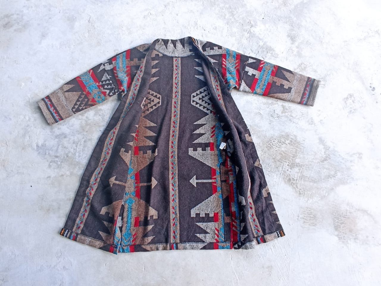 Designer × Japanese Brand Vintage meirire Long Cardigan nice design Size M / US 6-8 / IT 42-44 - 5 Thumbnail