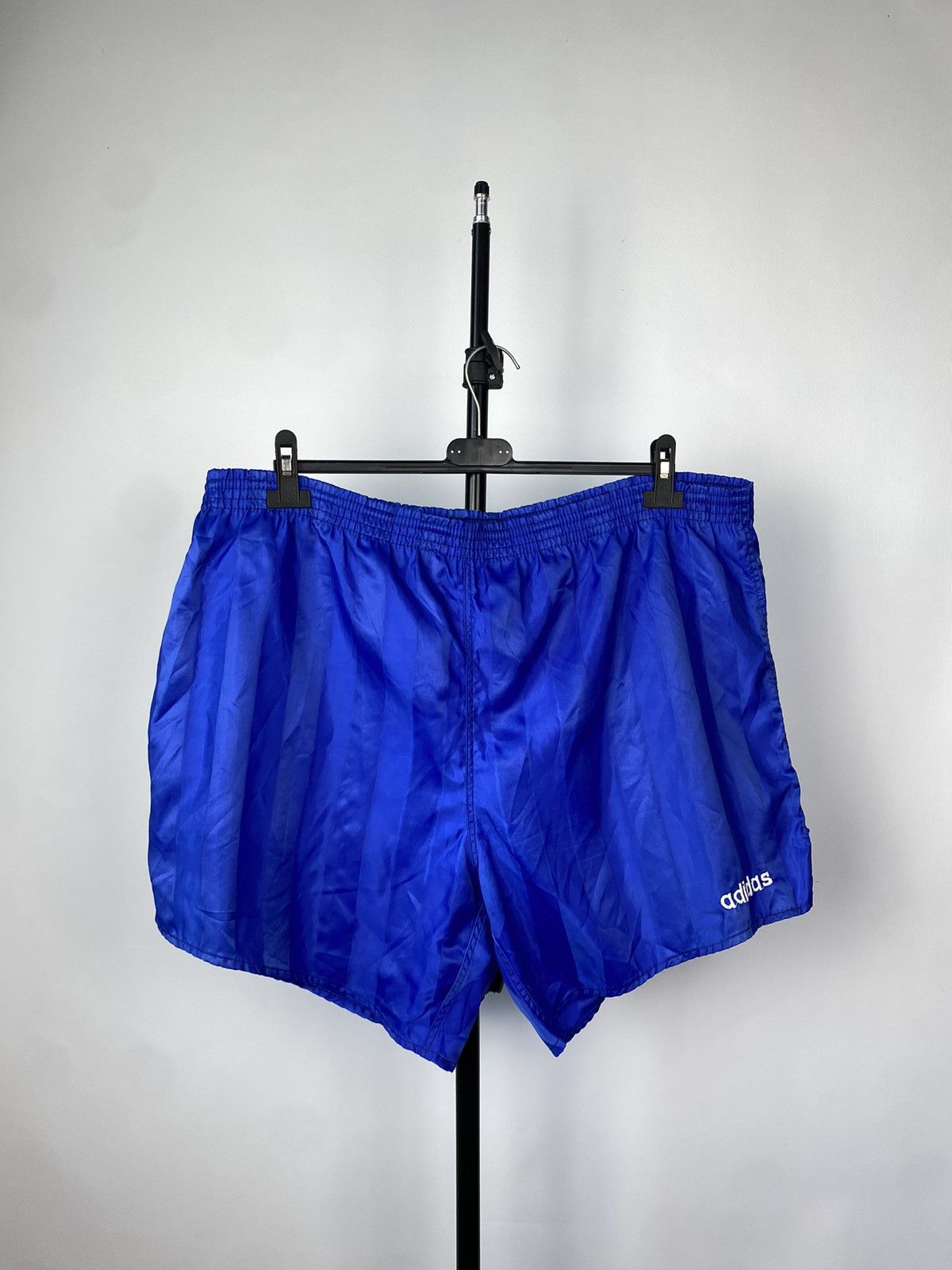 Adidas × Vintage Vintage Adidas Blue West Germany Shorts 80s Football Soccer Size US 38 / EU 54 - 1 Thumbnail