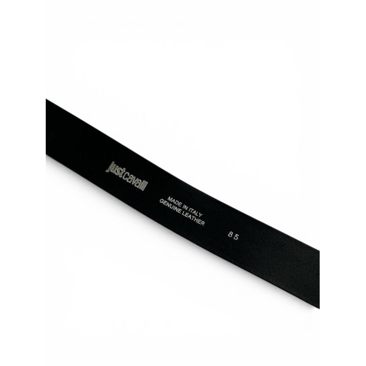 Roberto Cavalli Just Cavalli Skull Buckle Leather Belt Size ONE SIZE - 10 Thumbnail