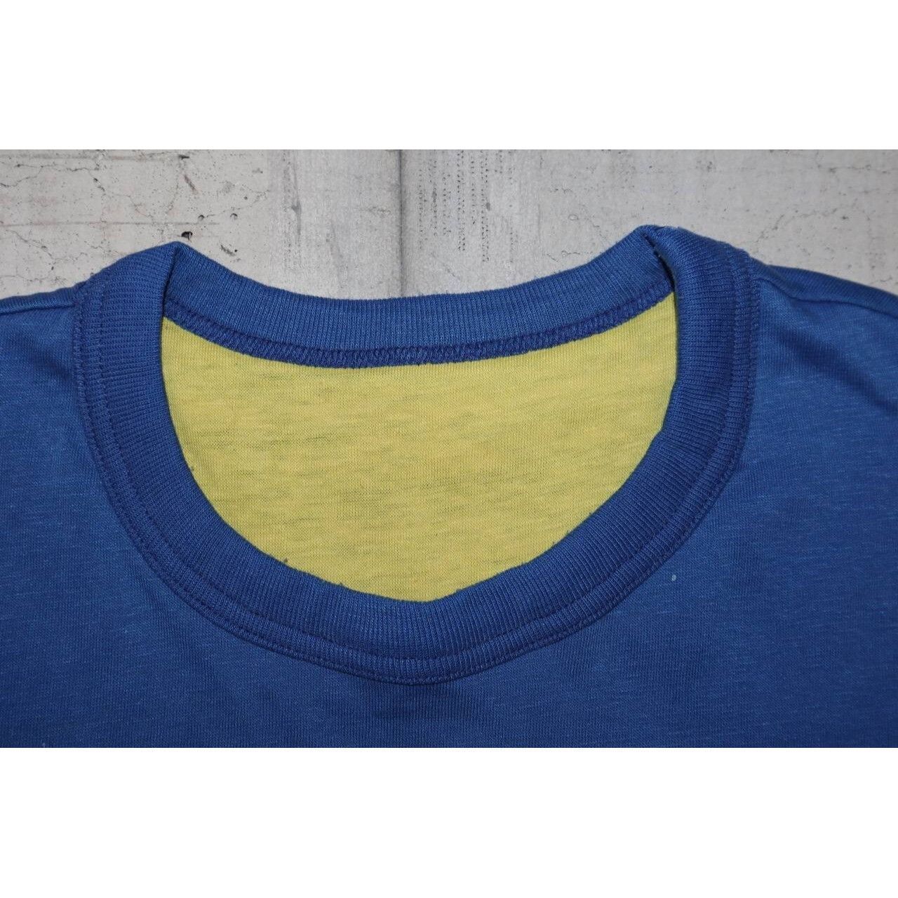 Vintage VTG 60s 70s Pardeeville Phys Ed Reversible T-Shirt Blue L Size US L / EU 52-54 / 3 - 5 Thumbnail