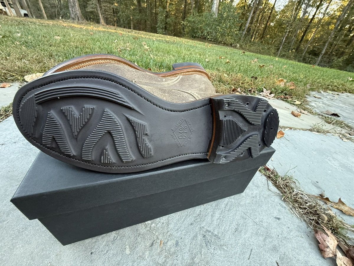 Viberg Rockland Blucher CFS Natural Waxed Commander