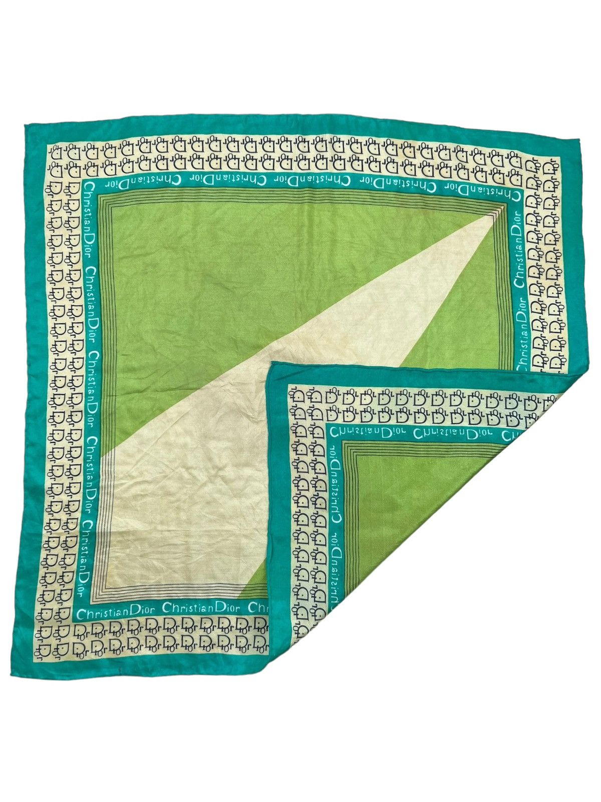 Christian Dior Monsieur Christian Dior Handkerchief Neckerchief Bandana Pocketsquare Size ONE SIZE - 4 Thumbnail