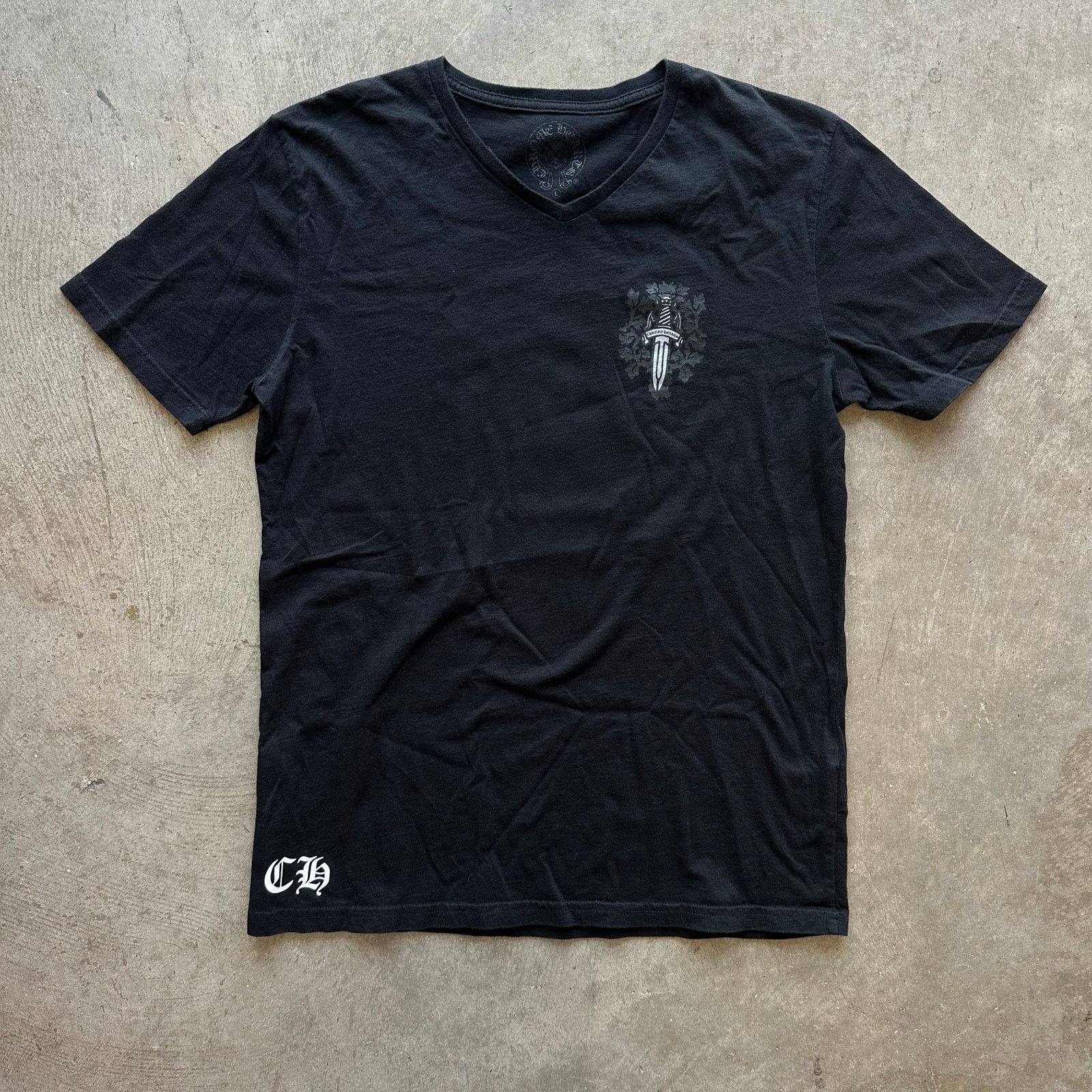 CHROME HEARTS VネックTシャツ Sサイズ chrome hearts V Neck Shirt Perfect Condition | eBay