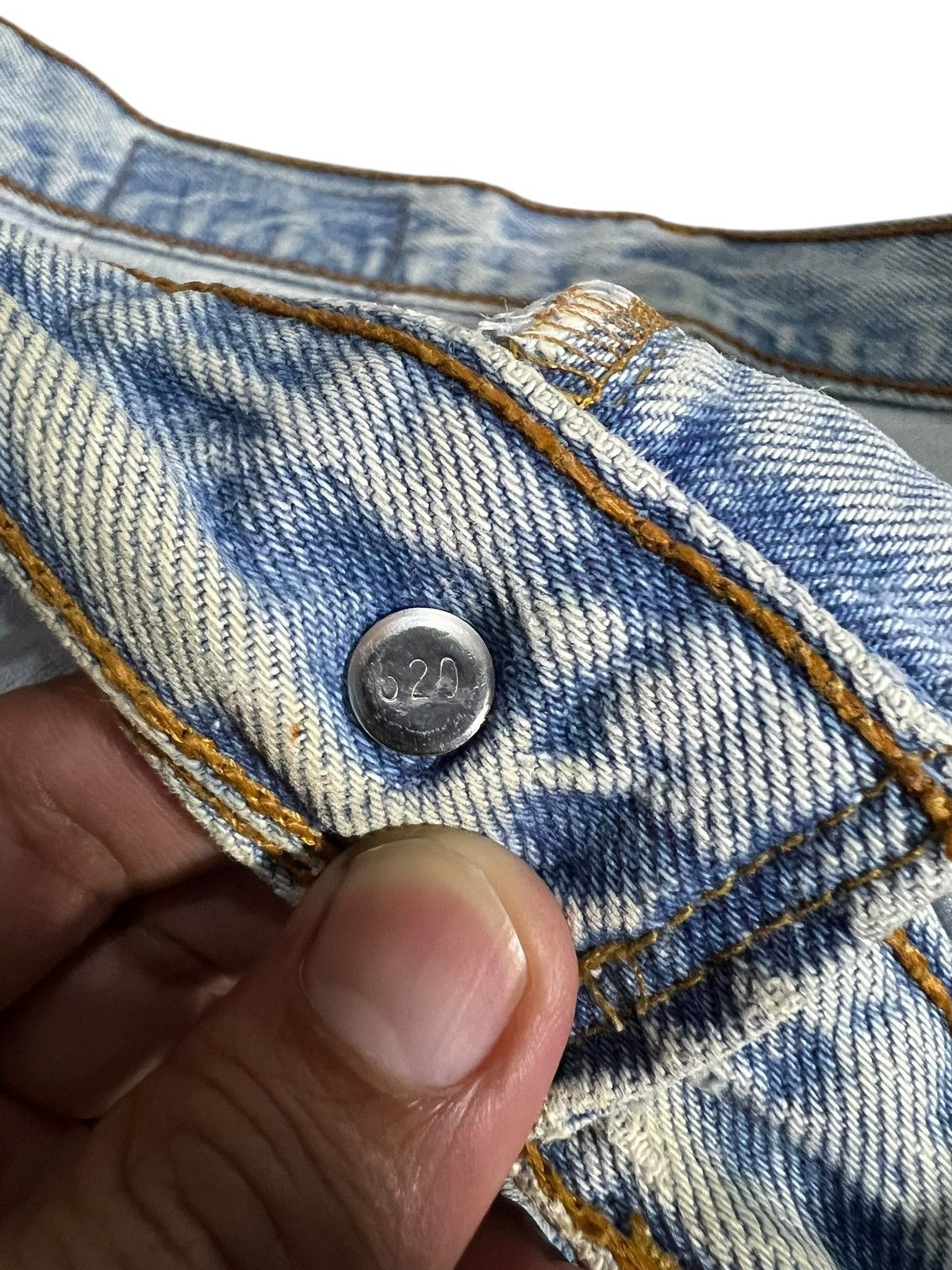 Levi's Vintage Levis 501 Patchwork Faded Jean Size US 30 / EU 46 - 14 Thumbnail