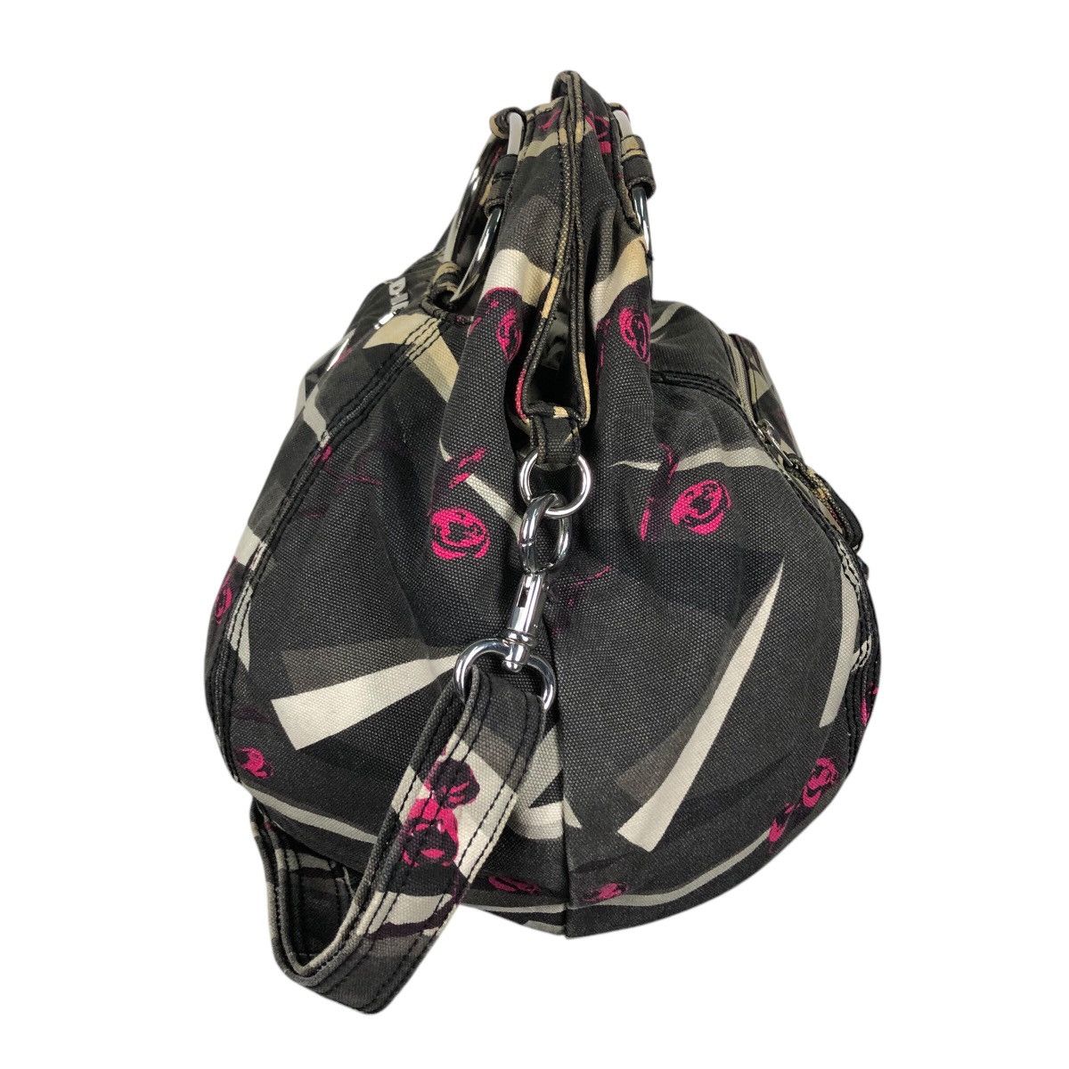 Diesel × Diesel Black Gold × Japanese Brand 📌Handbag/Shoulder Bag Diesel Over Print Design Size ONE SIZE - 5 Thumbnail