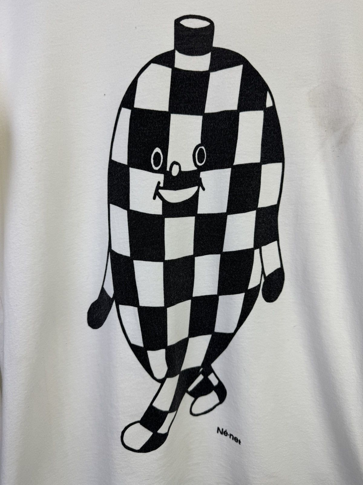 Ne-Net Ne-net long-sleeve t-shirt with checkered character graphic Size S / US 4 / IT 40 - 4 Thumbnail