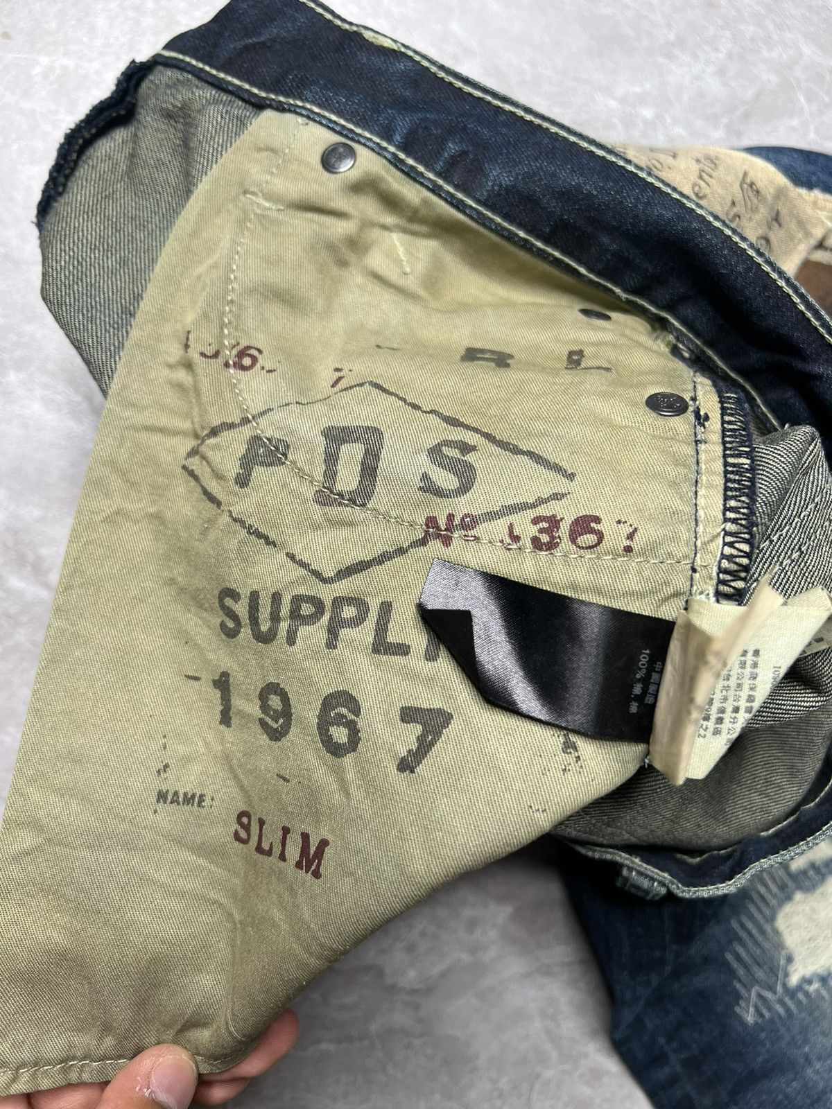 Denim & Supply Ralph Lauren Ralph Lauren Denim & Supply US flag Patchwork Jeans Size US 30 / EU 46 - 12 Thumbnail