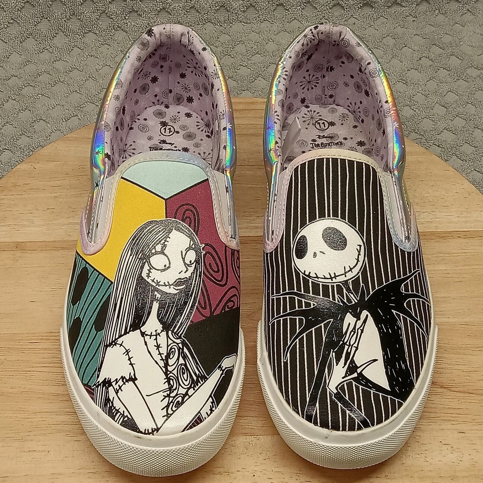 Disney Disney Nightmare Before Christmas Sneakers 11 Canvas Slip On Size US 11 / EU 44 - 1 Thumbnail