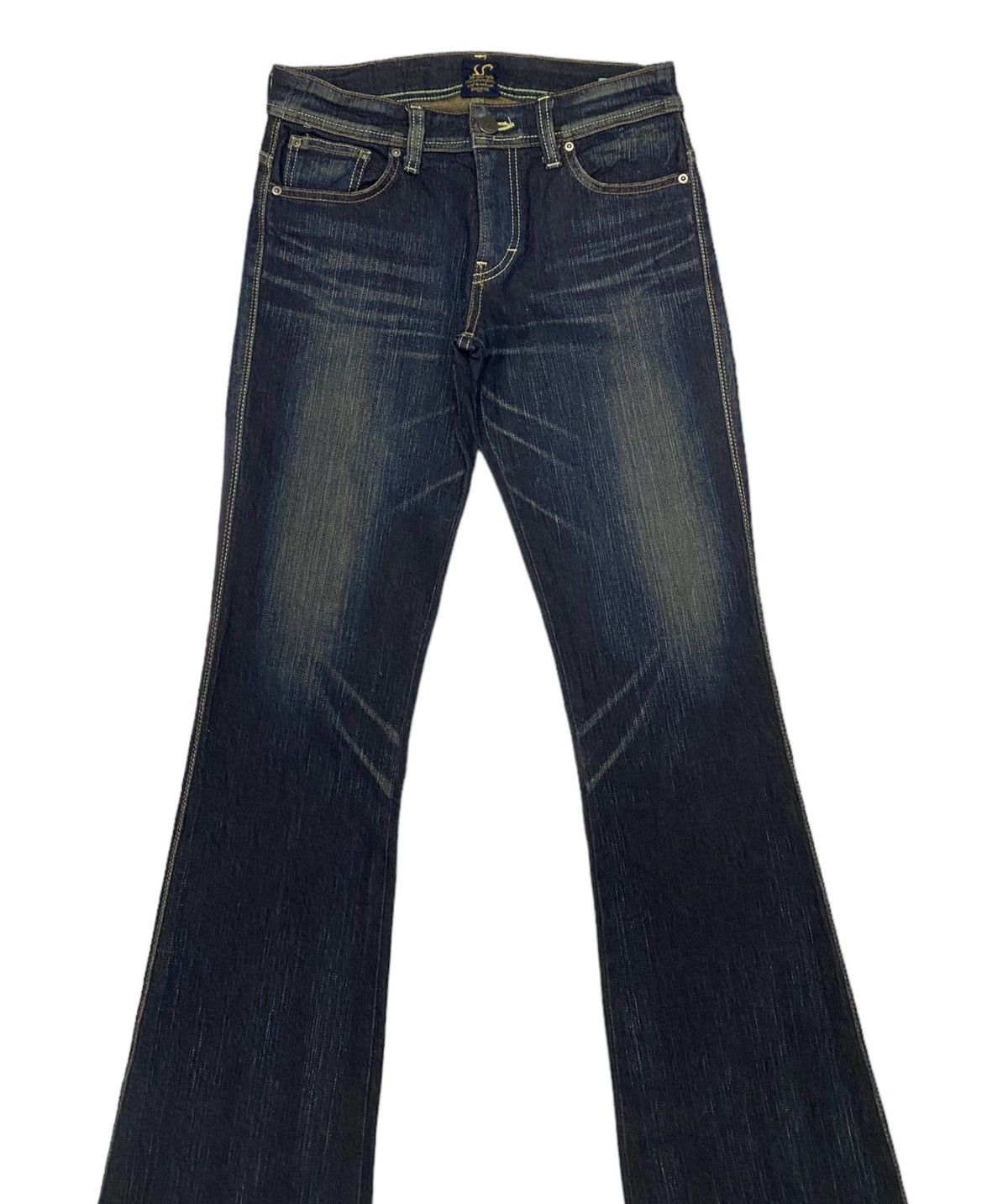 Edwin 🔥FLARE JEANS EDWIN SOMETHING VIENUS JEANS FLARE DENIM JEANS Size 28" / US 6 / IT 42 - 5 Thumbnail