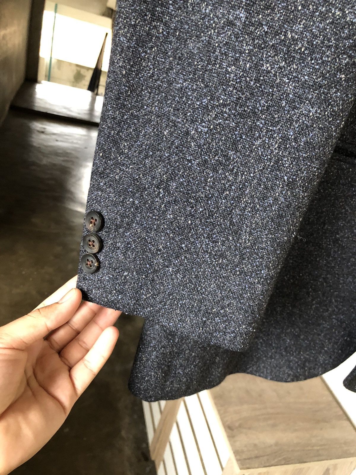 Burberry Vintage Burberry London Single Breasted Wool Blazer Size 38L - 6 Thumbnail